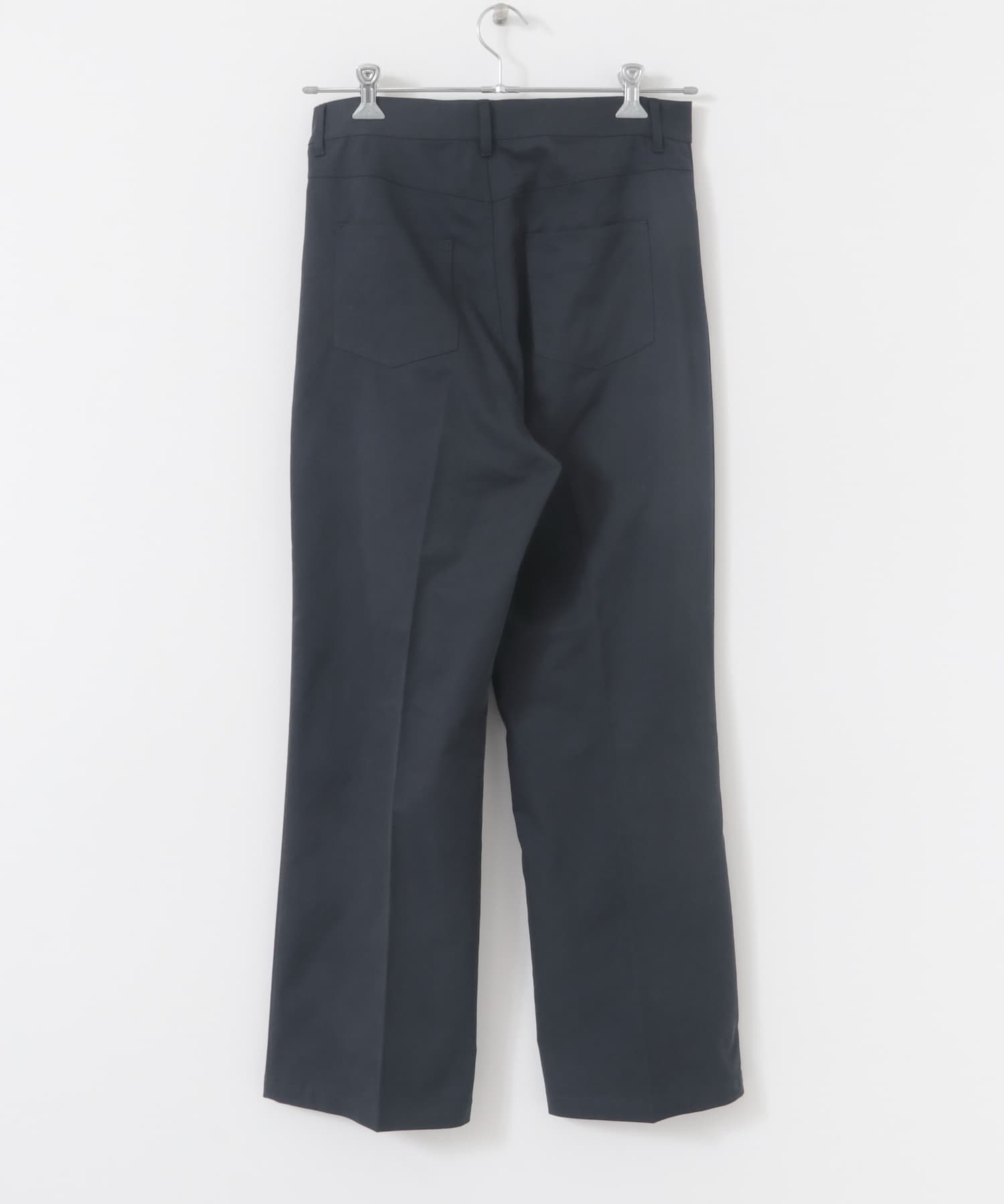 センタープレスフレアードトラウザー NVY M