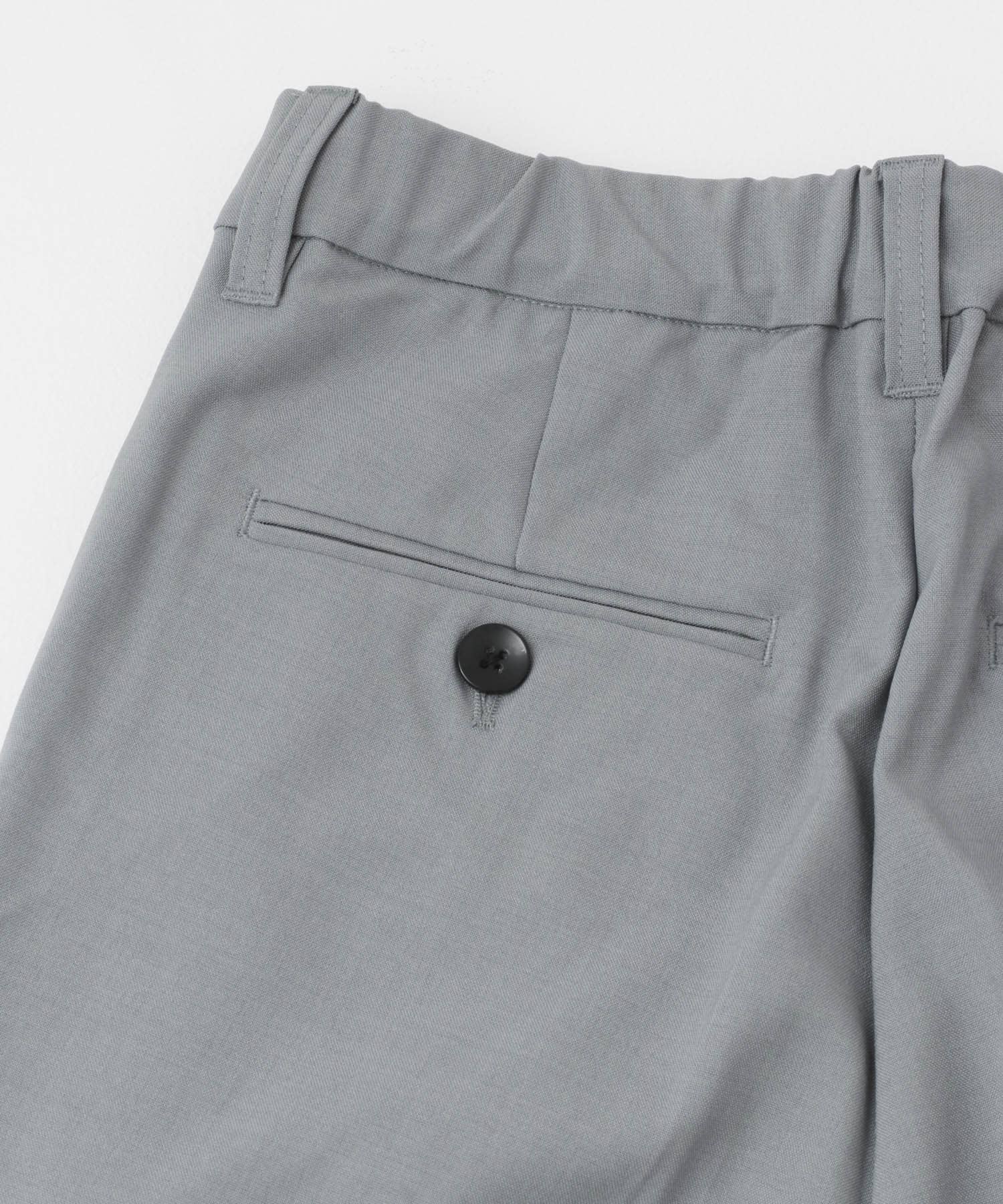 2wayストレッチ テーパードスラックス GRY S