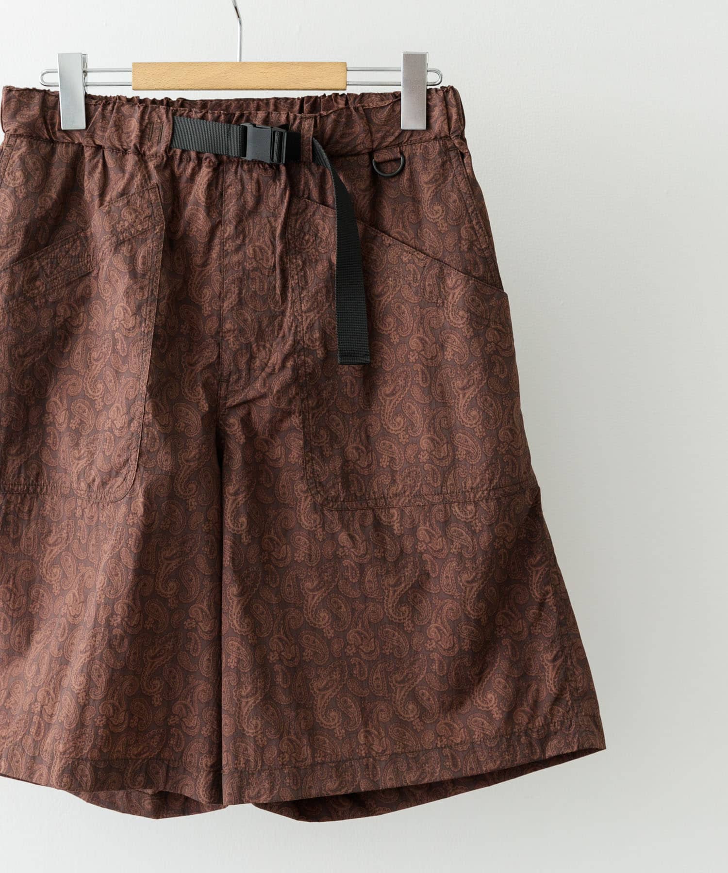 『セットアップ対応』Nylon Paisley Shorts