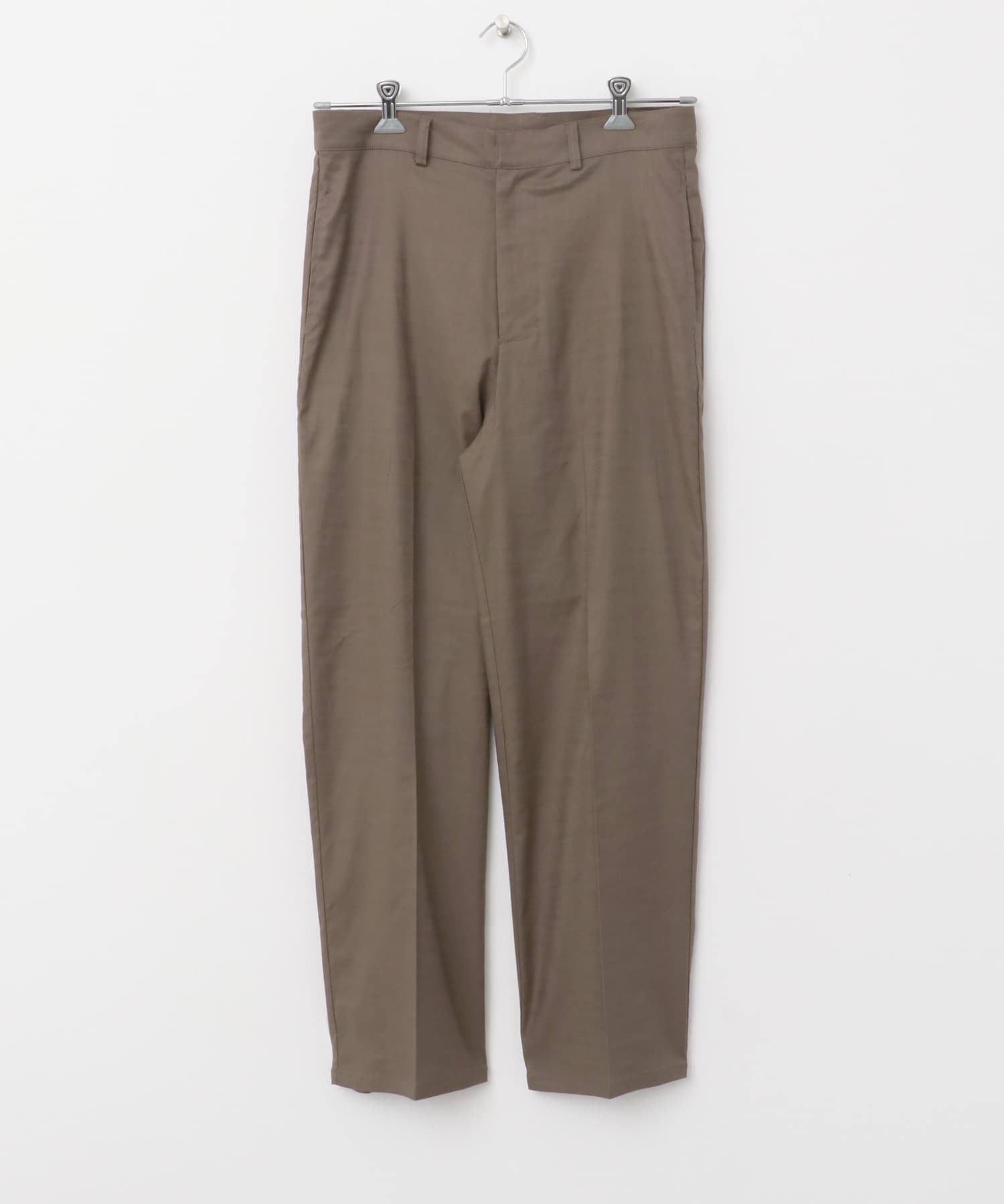 『セットアップ対応』Linen Blend Trousers BRN M