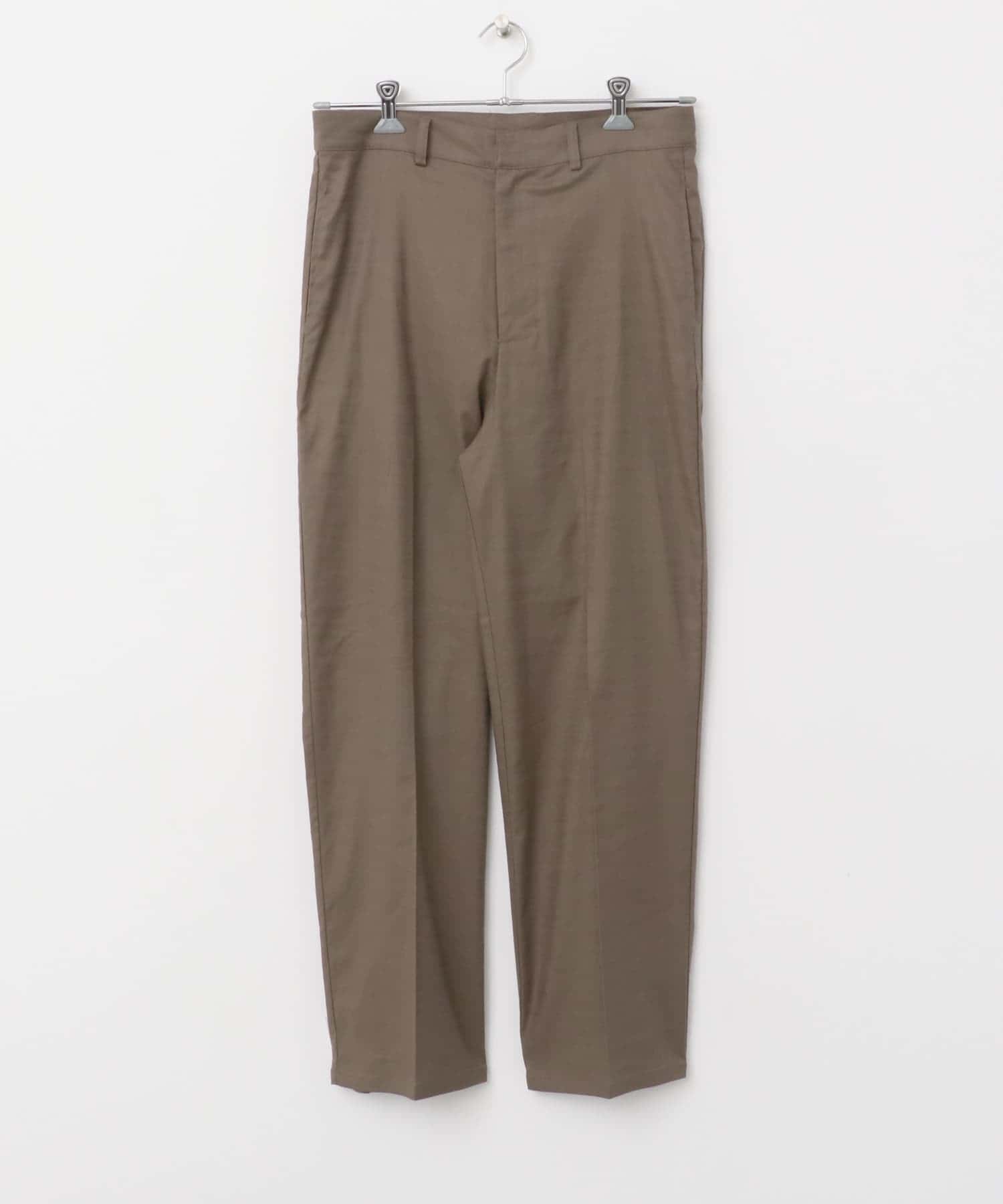 『セットアップ対応』Linen Blend Trousers BRN M