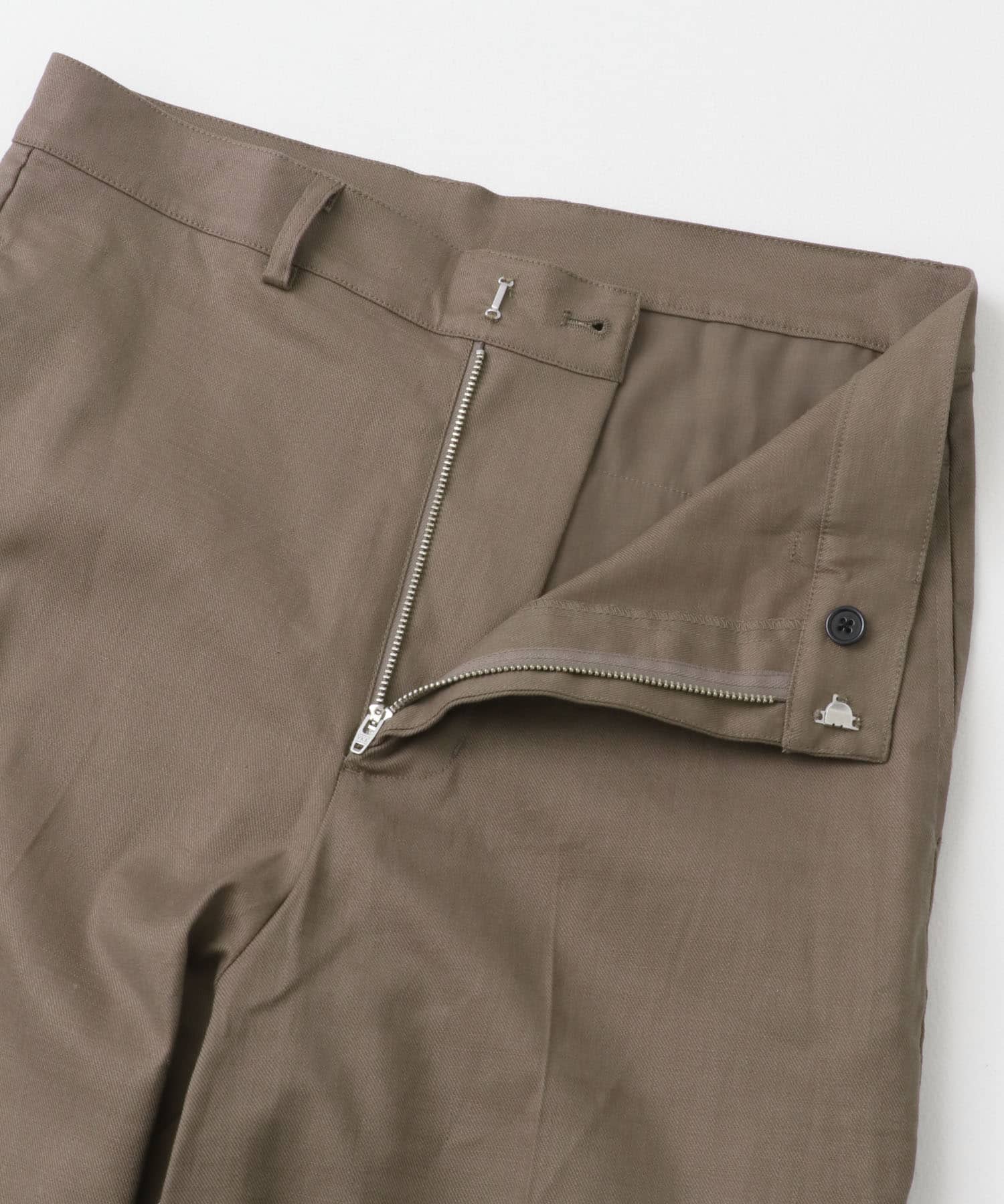 『セットアップ対応』Linen Blend Trousers BRN M