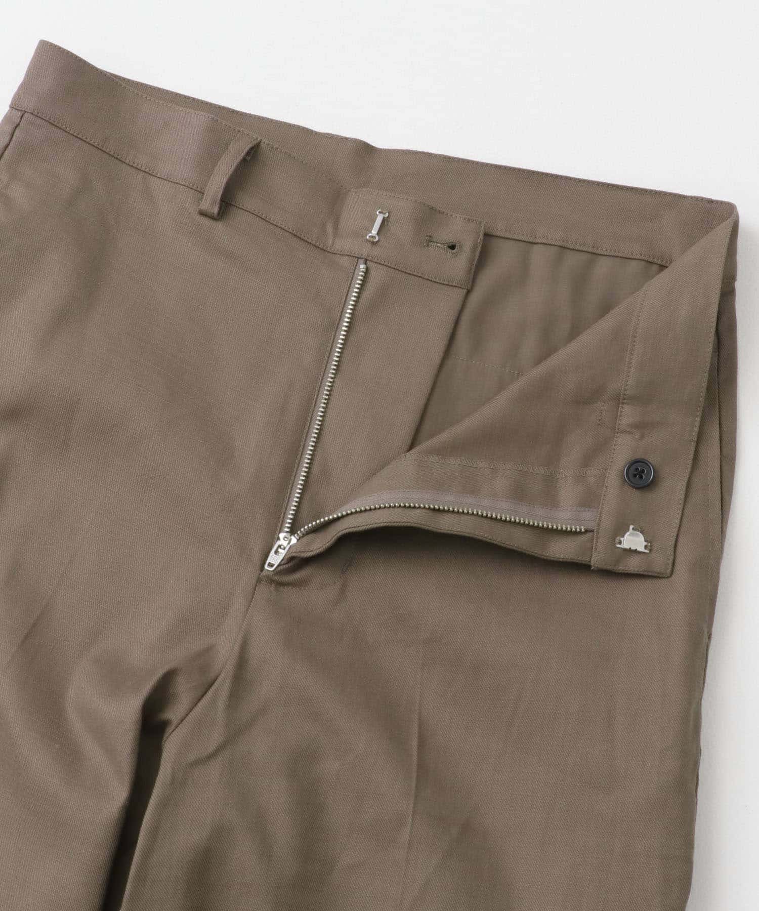『セットアップ対応』Linen Blend Trousers BRN M