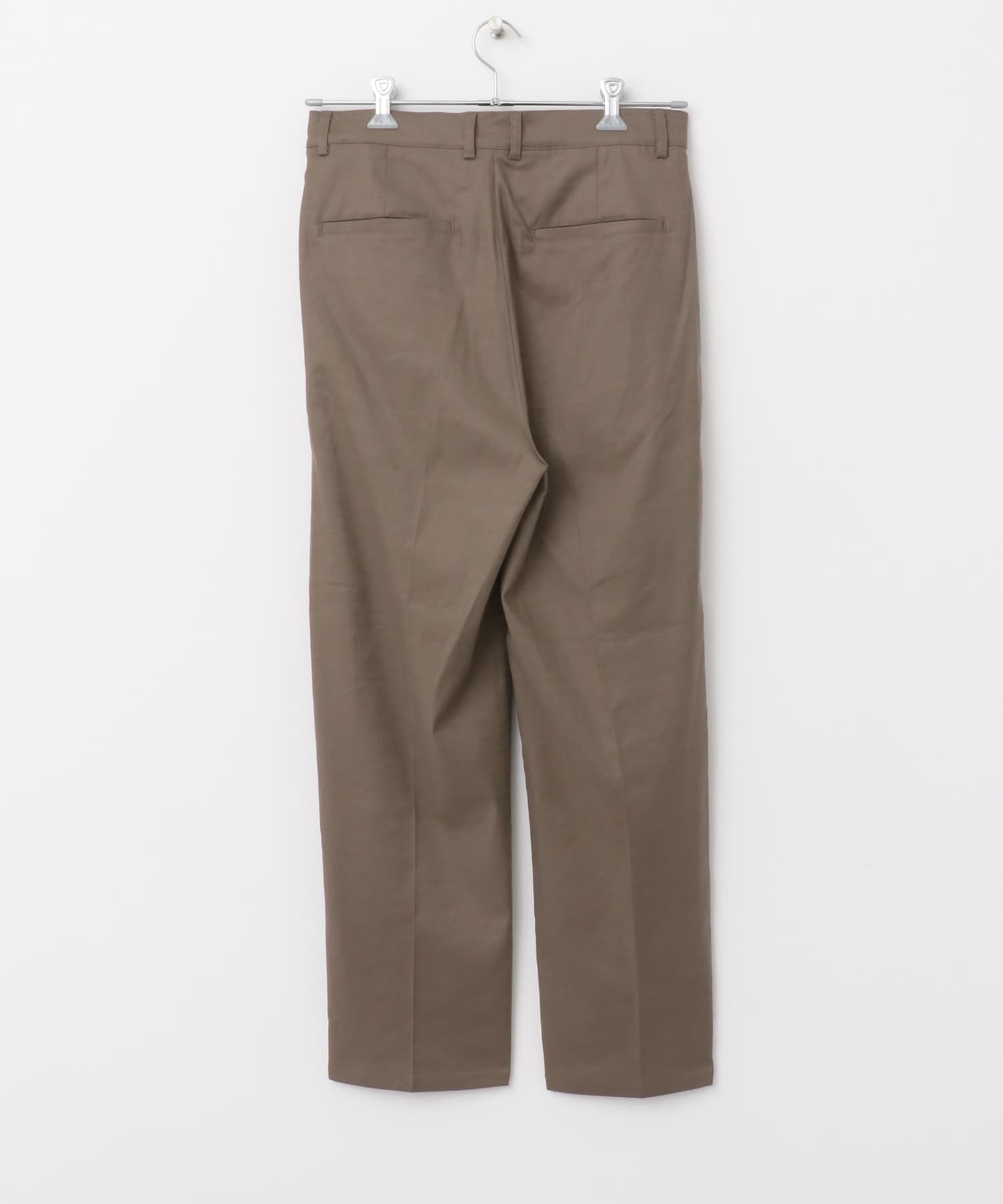 『セットアップ対応』Linen Blend Trousers BRN M