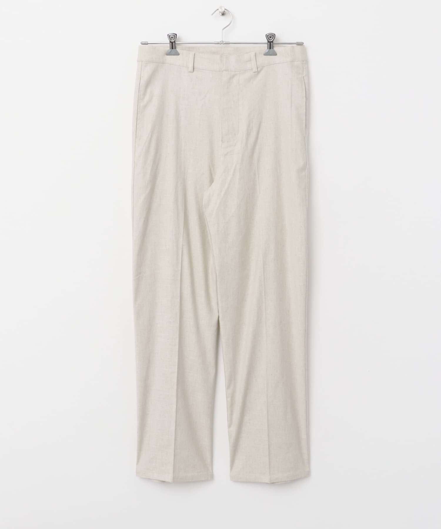 『セットアップ対応』Linen Blend Trousers IVO M