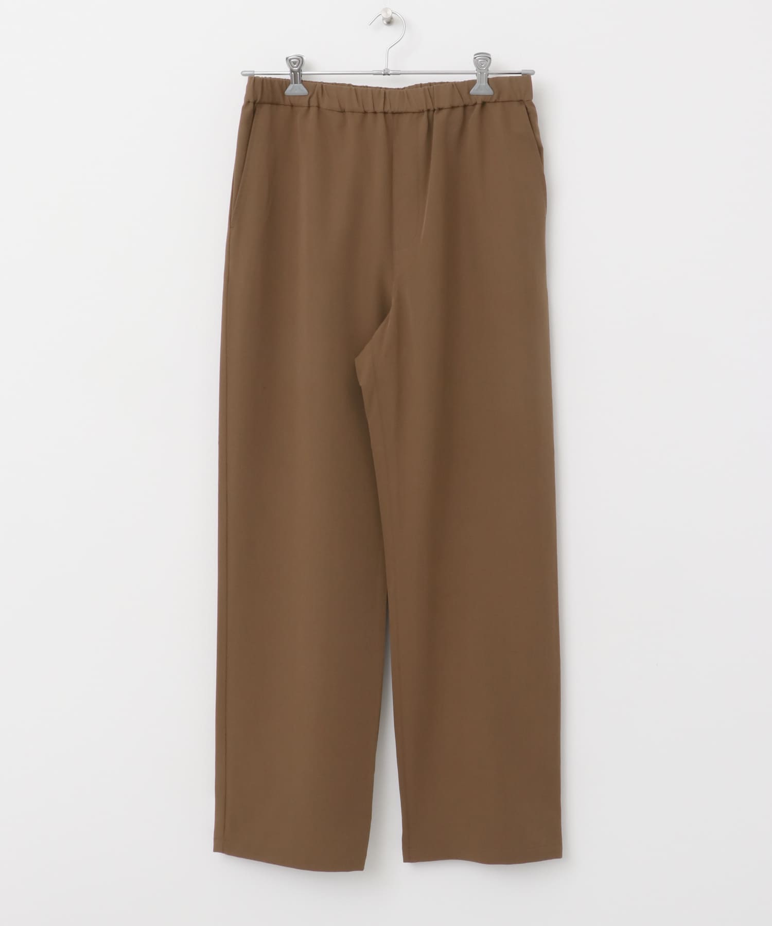 TRオープンカラーシャツ+パンツSET BRN S