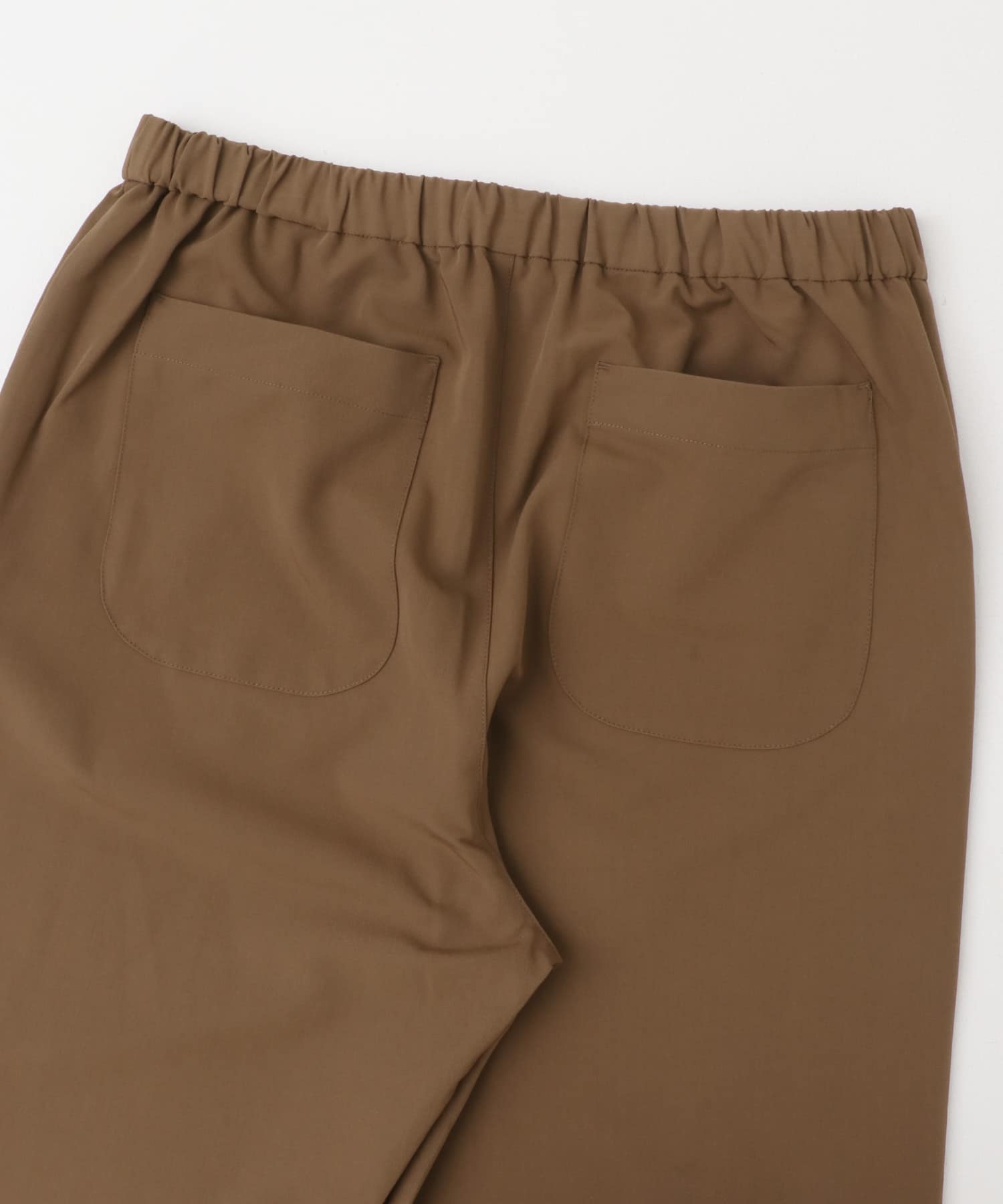 TRオープンカラーシャツ+パンツSET BRN S