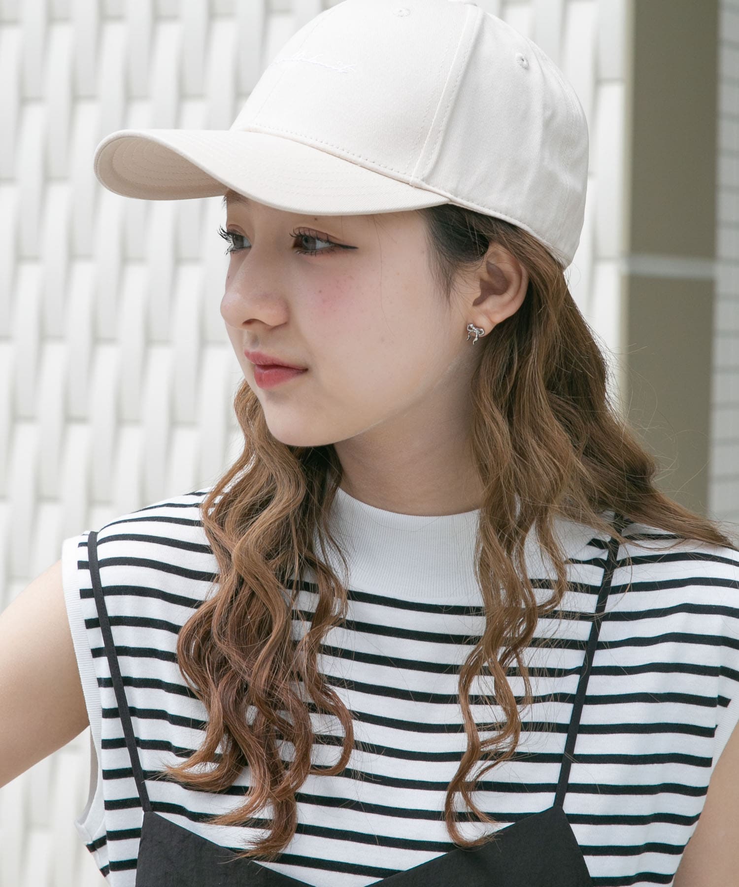 Healthknit　ロゴ刺繍CAP BEG -