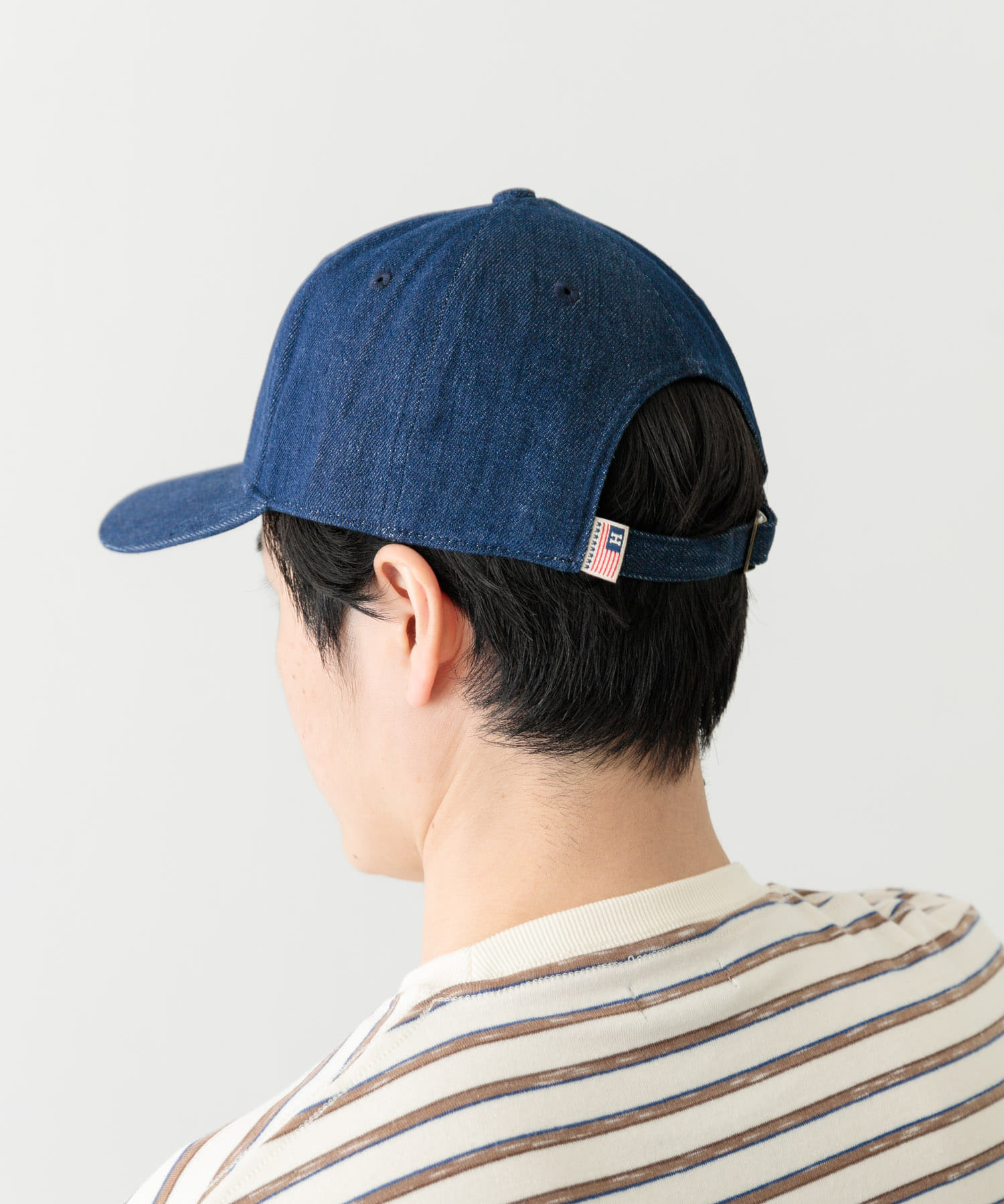 Healthknit　ロゴ刺繍CAP INDIGO -