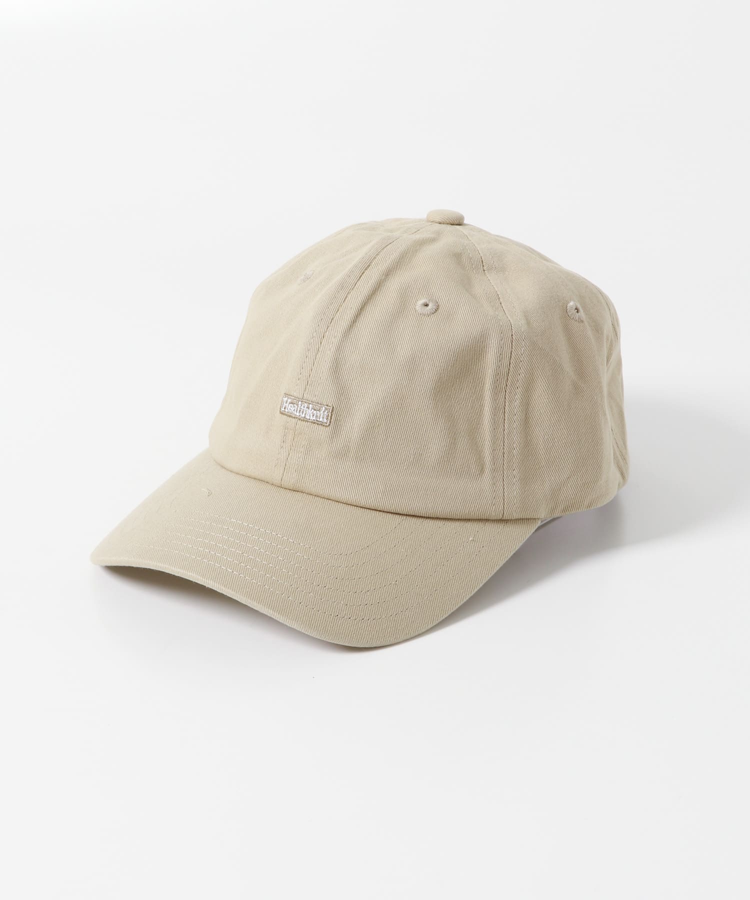 Healthknit　ワンポイント刺繍CAP BEG -