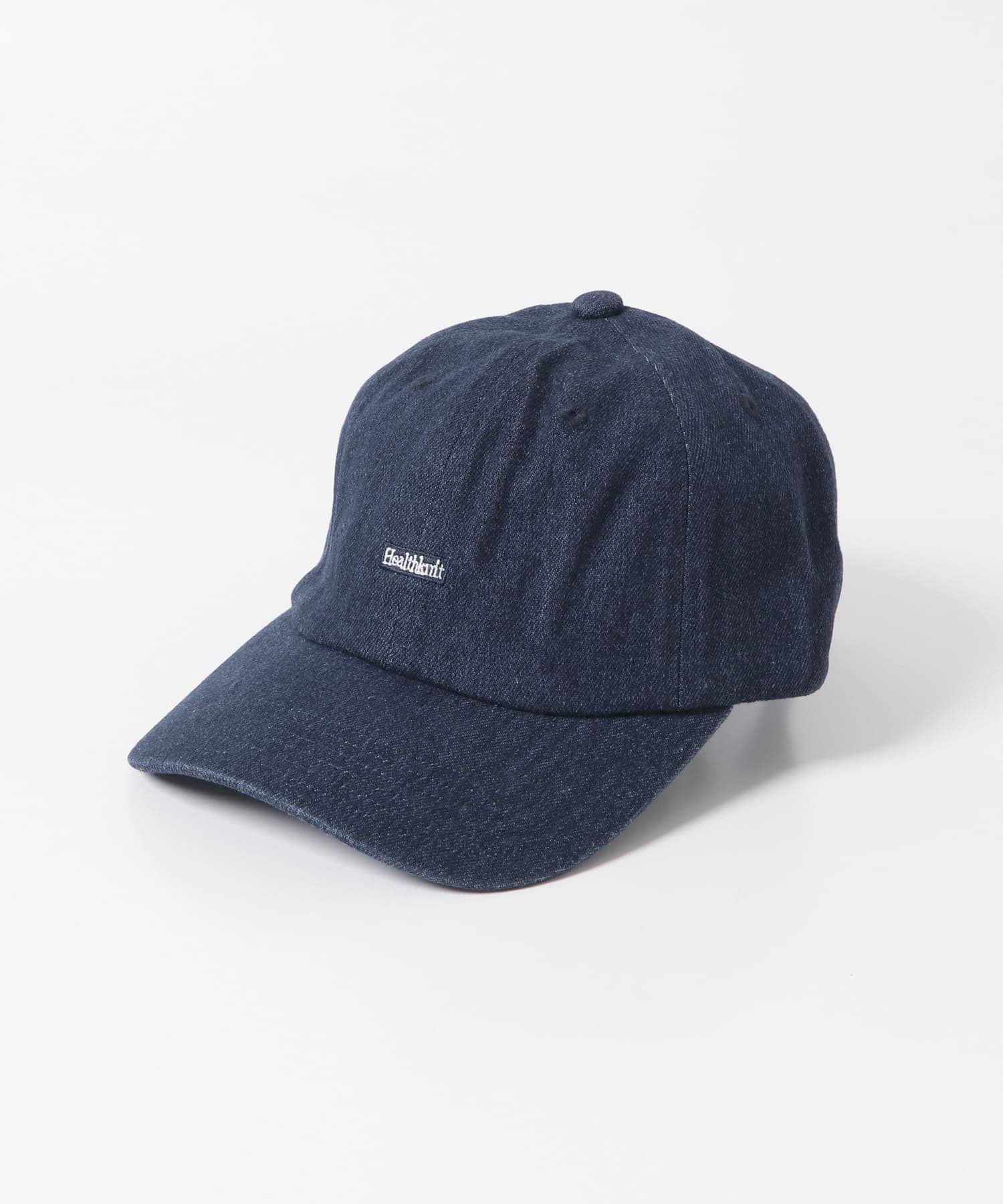 Healthknit　ワンポイント刺繍CAP INDIGO -