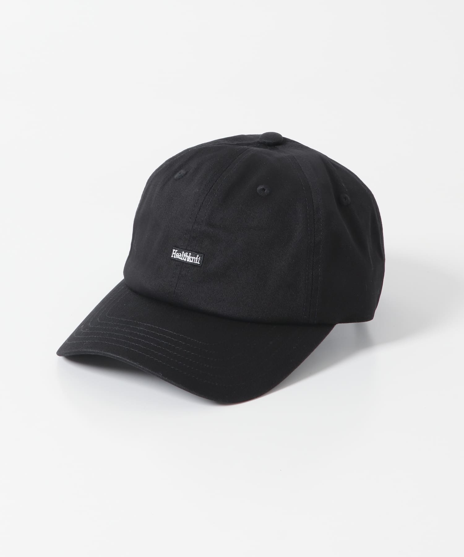 Healthknit　ワンポイント刺繍CAP BLK -