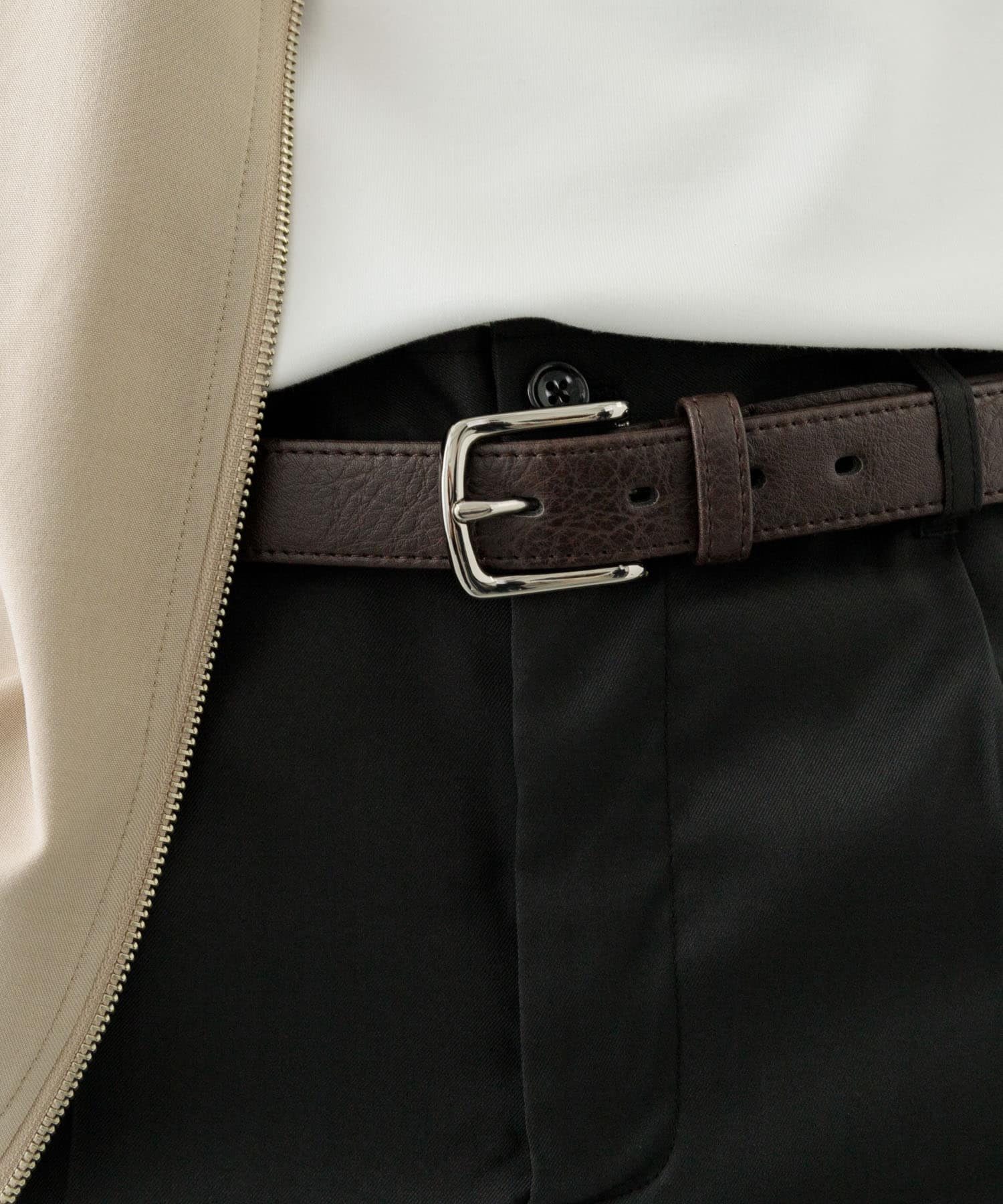 Hawk　Belt 370 D.BROWN -