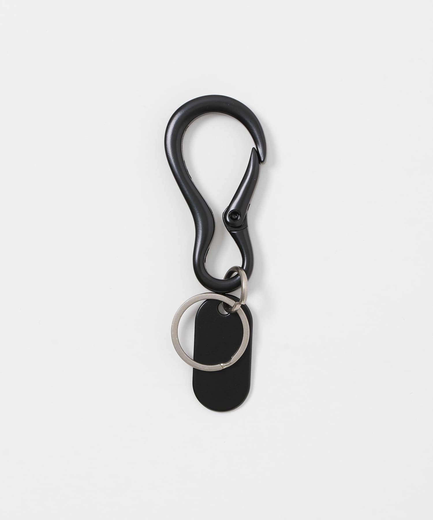 U.O.Carabiner Key Ring BLK -