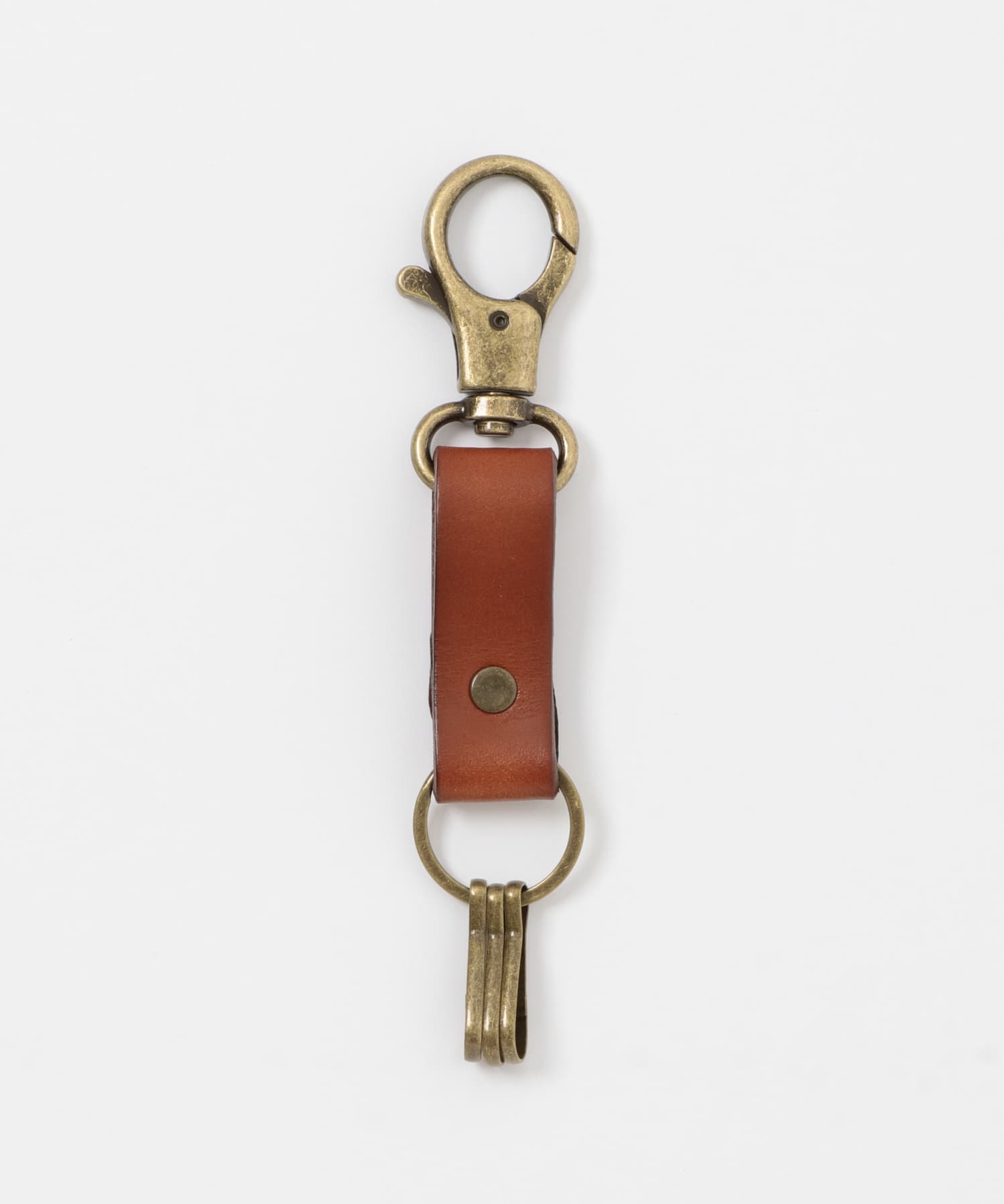 U.O.Leather Key Holder BRN -