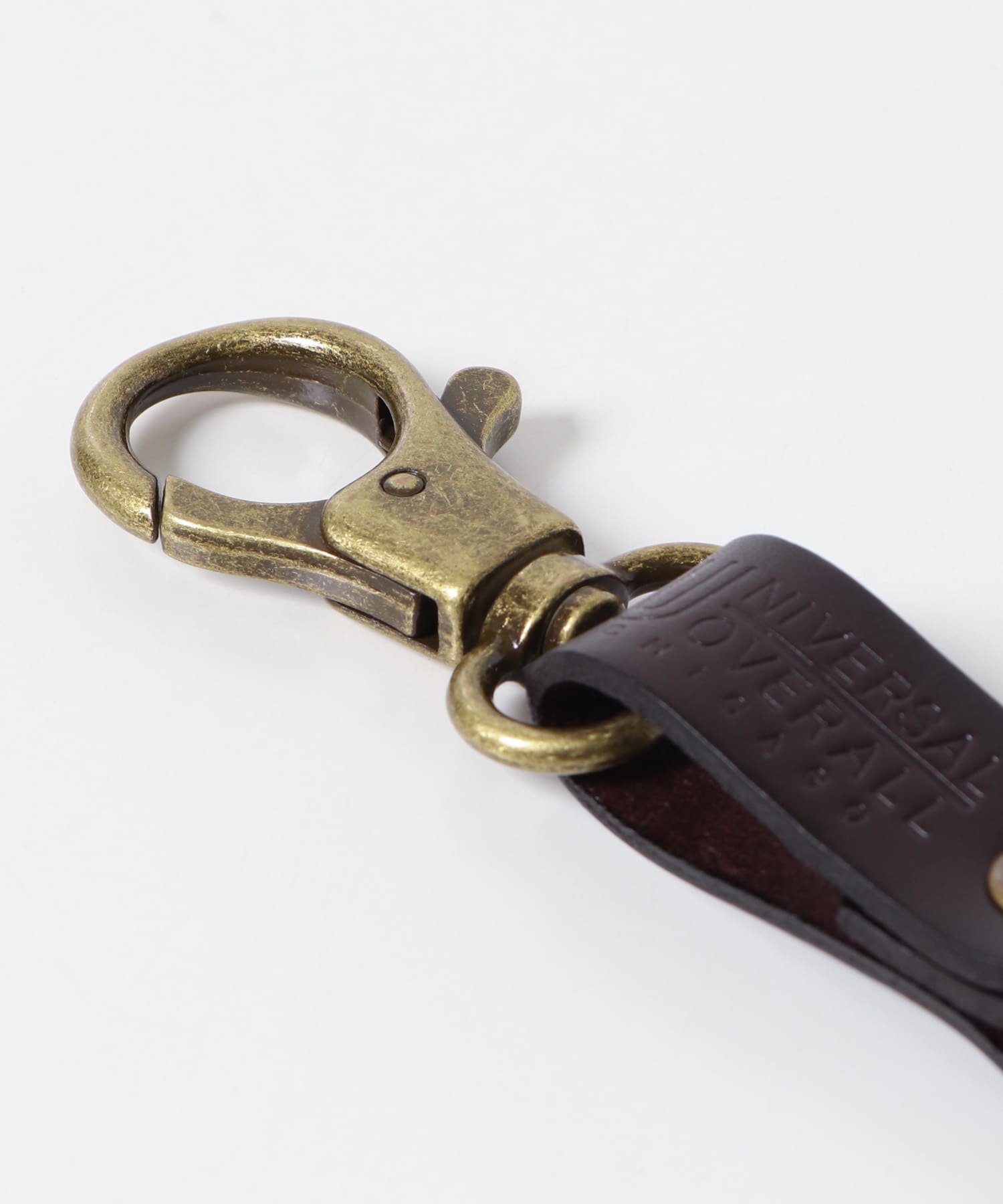 U.O.Leather Key Holder D.BROWN -