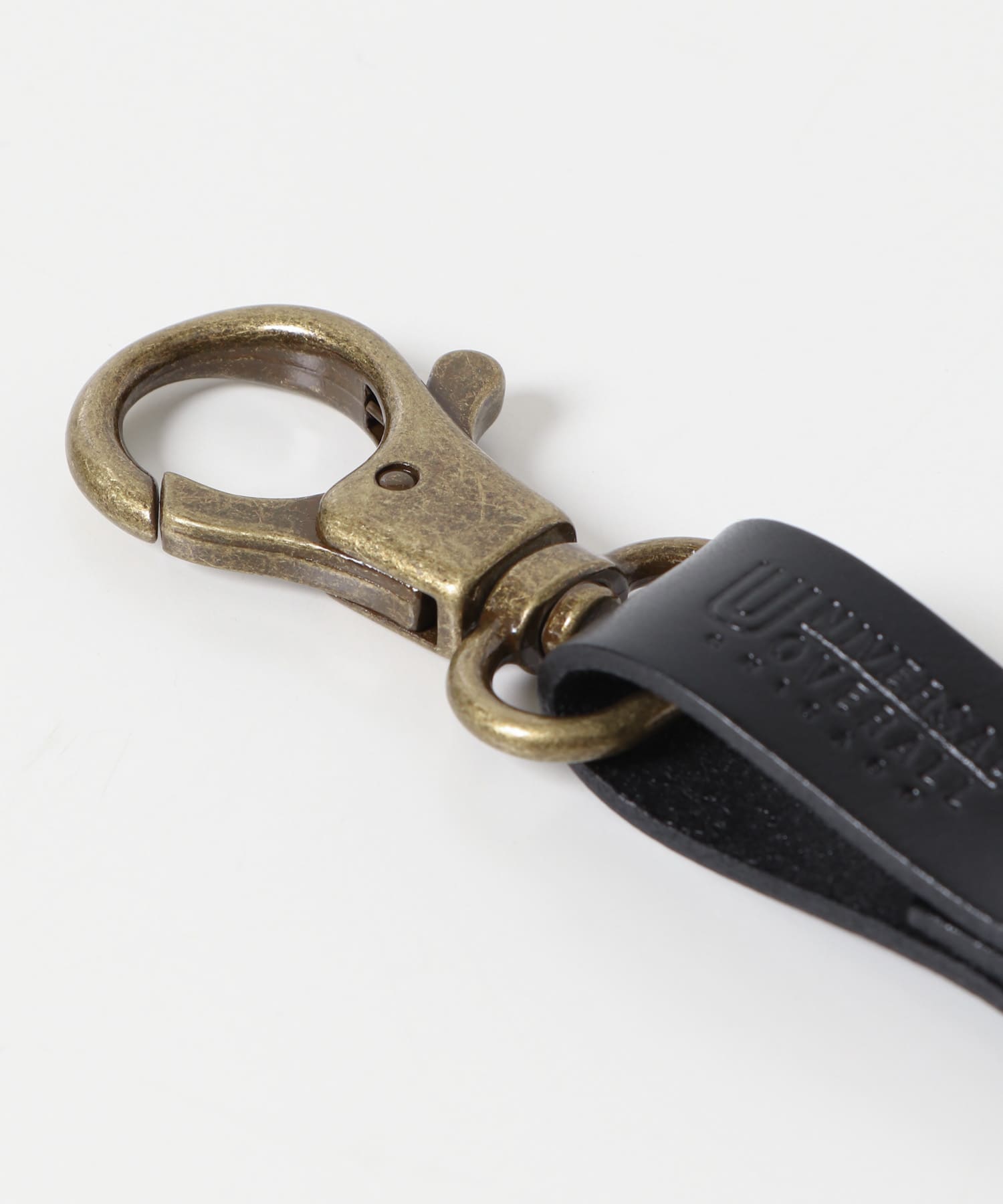 U.O.Leather Key Holder BLK -