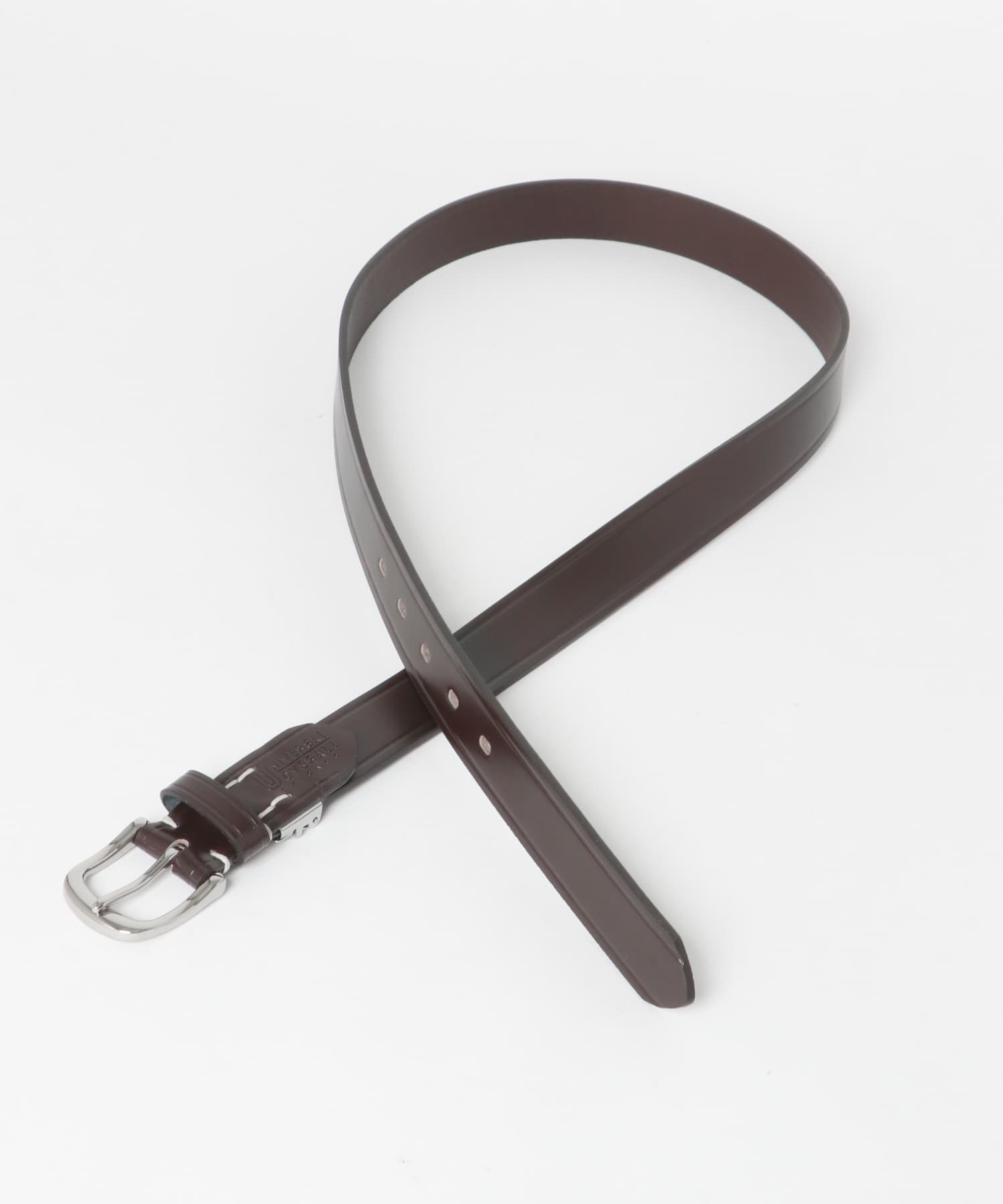 U.O.Leather Belt D.BROWN -