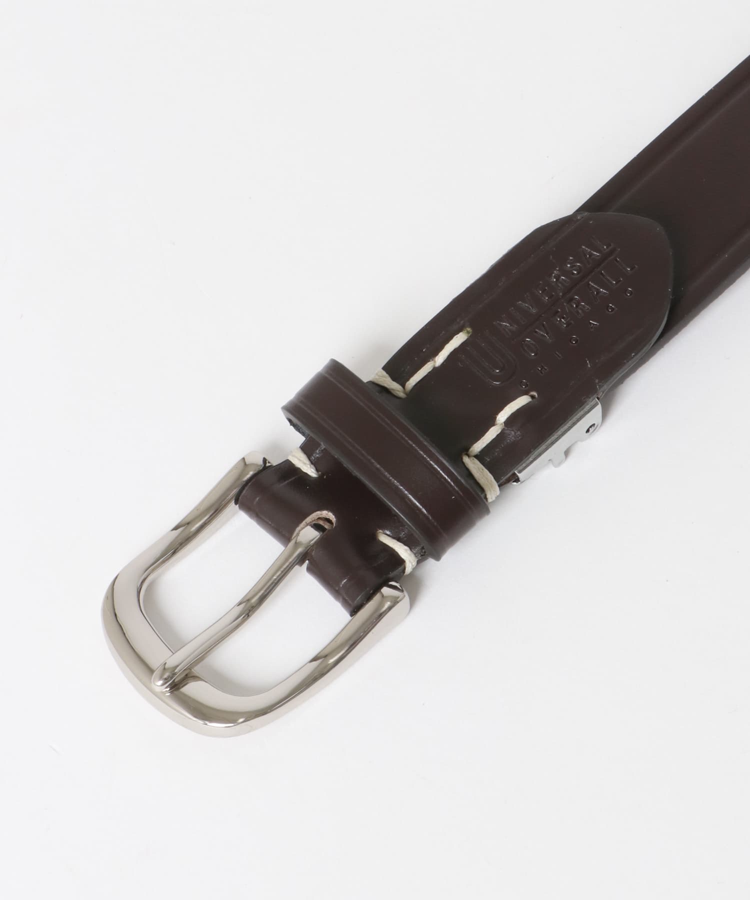 U.O.Leather Belt D.BROWN -