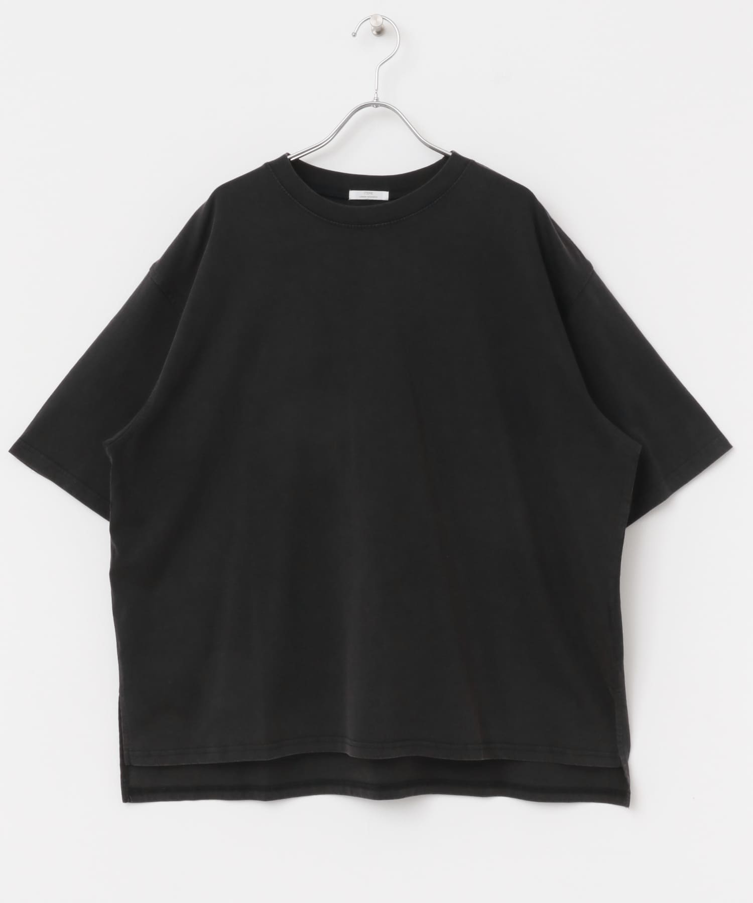 ピグメントTシャツ BLK FREE