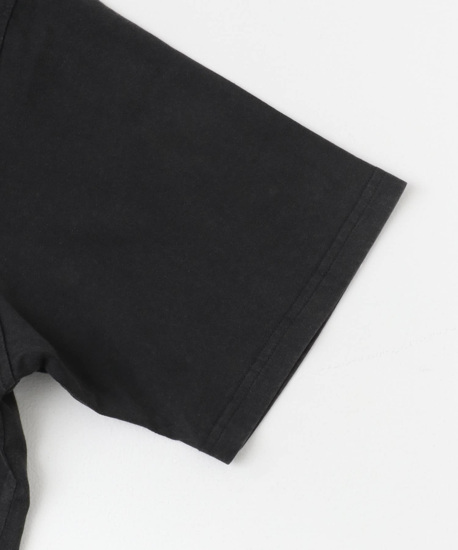 ピグメントTシャツ BLK FREE