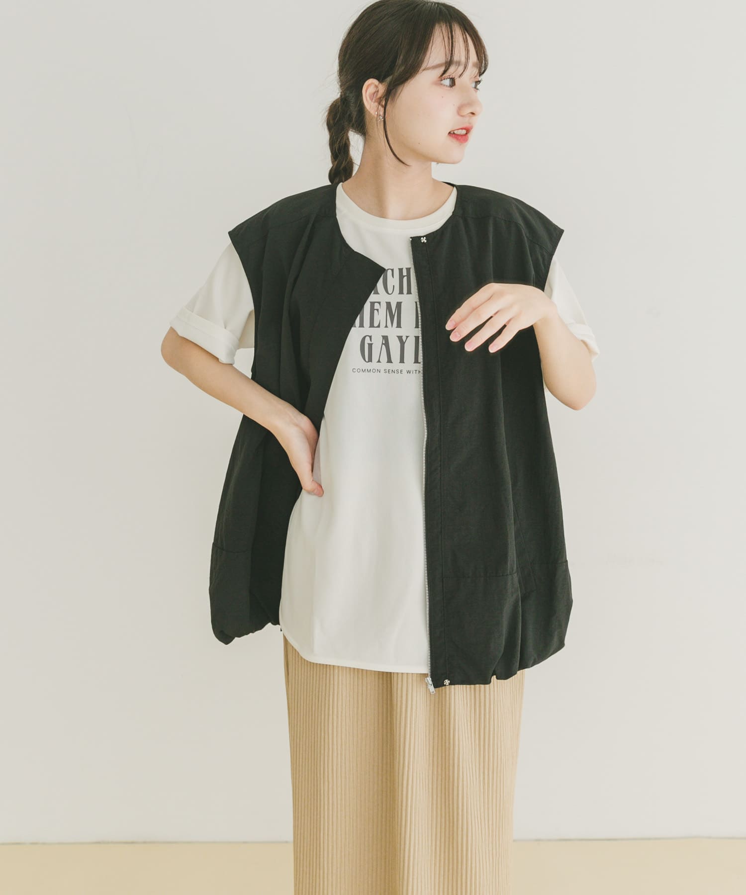 身長：160cm サイズ：FREE