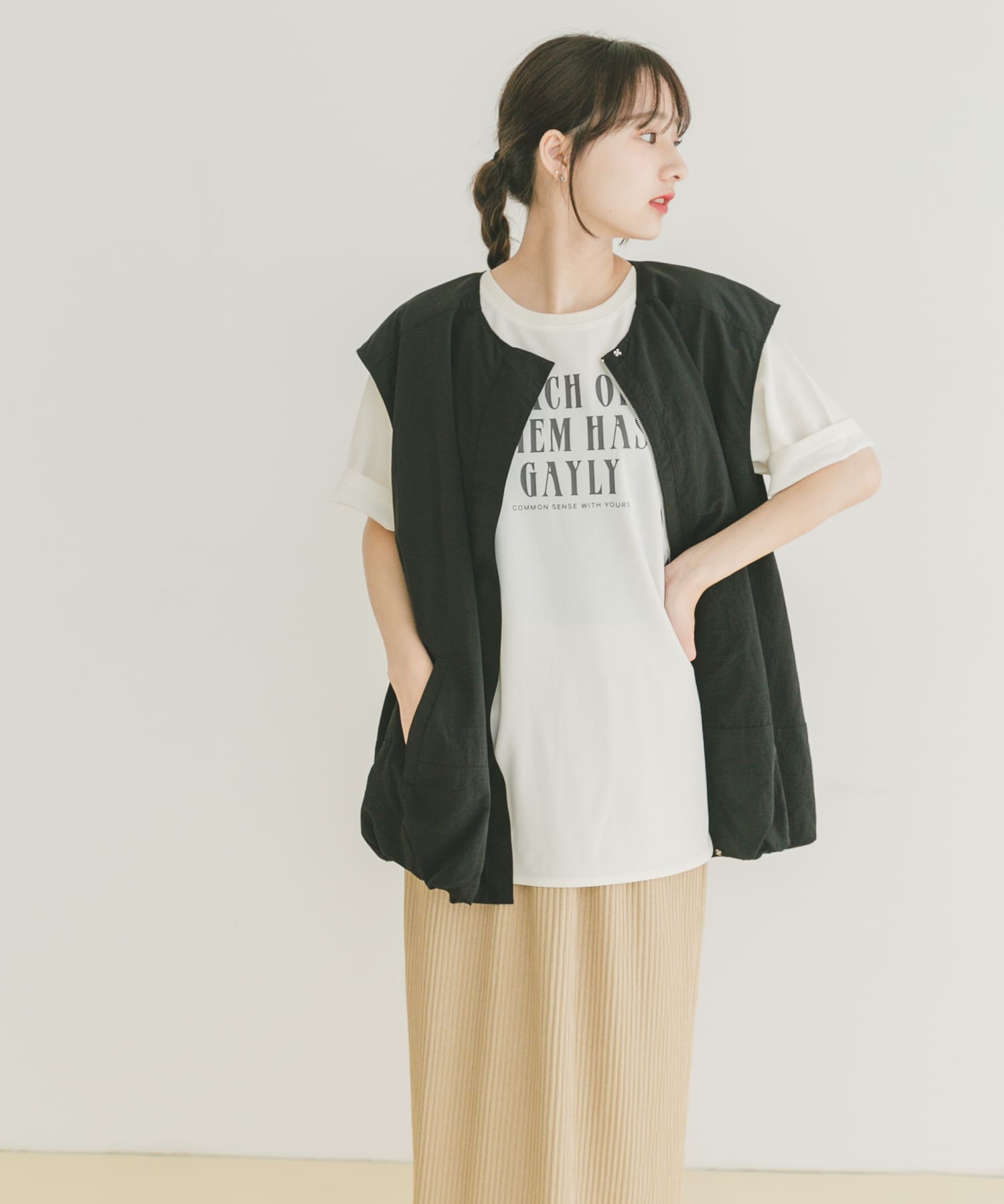 身長：160cm サイズ：FREE