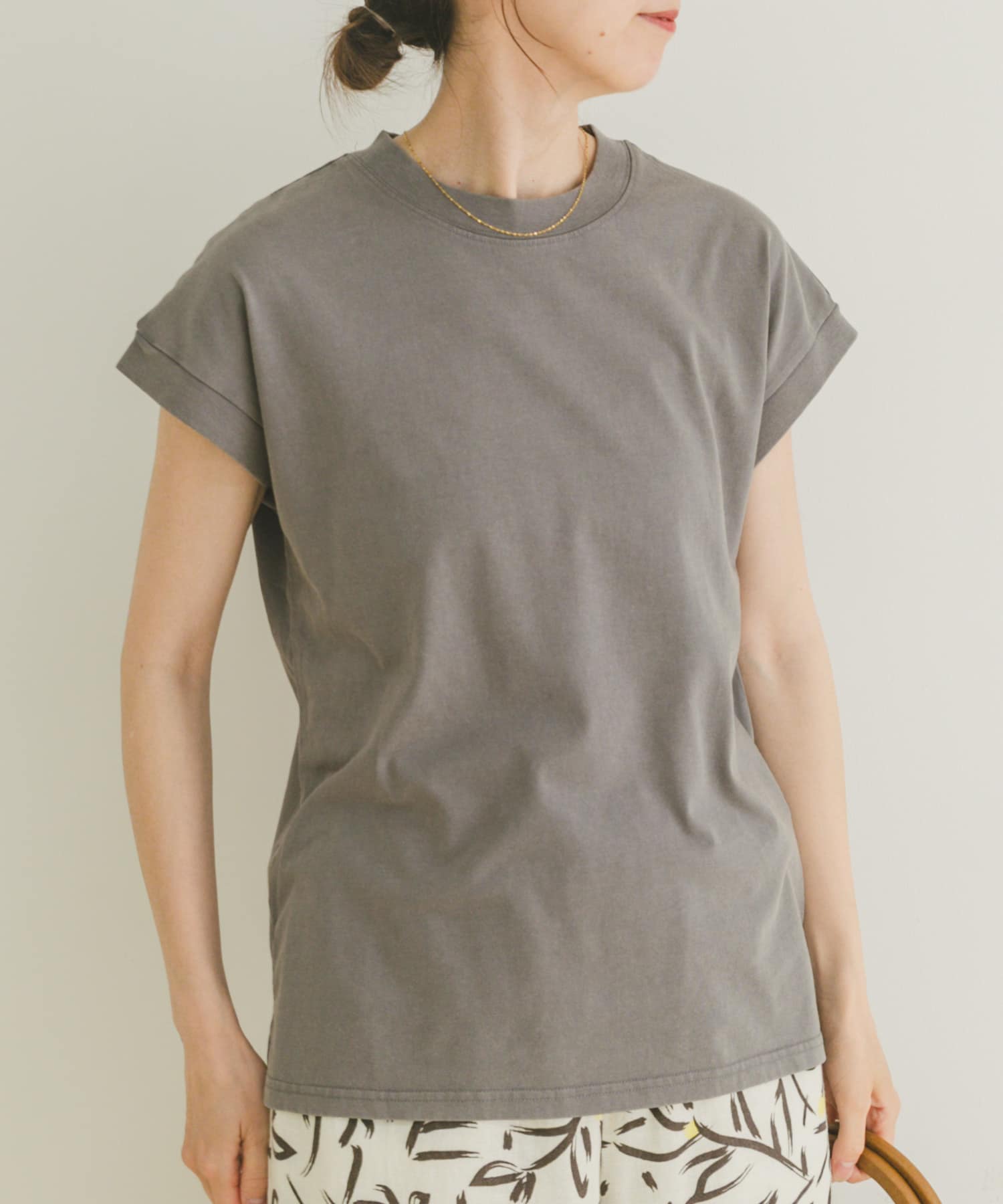 ピグメントフレンチTシャツ