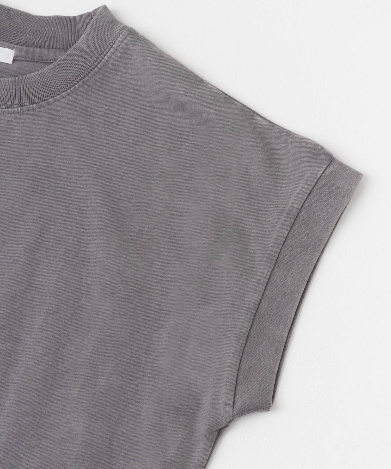 ピグメントフレンチTシャツ GRY FREE