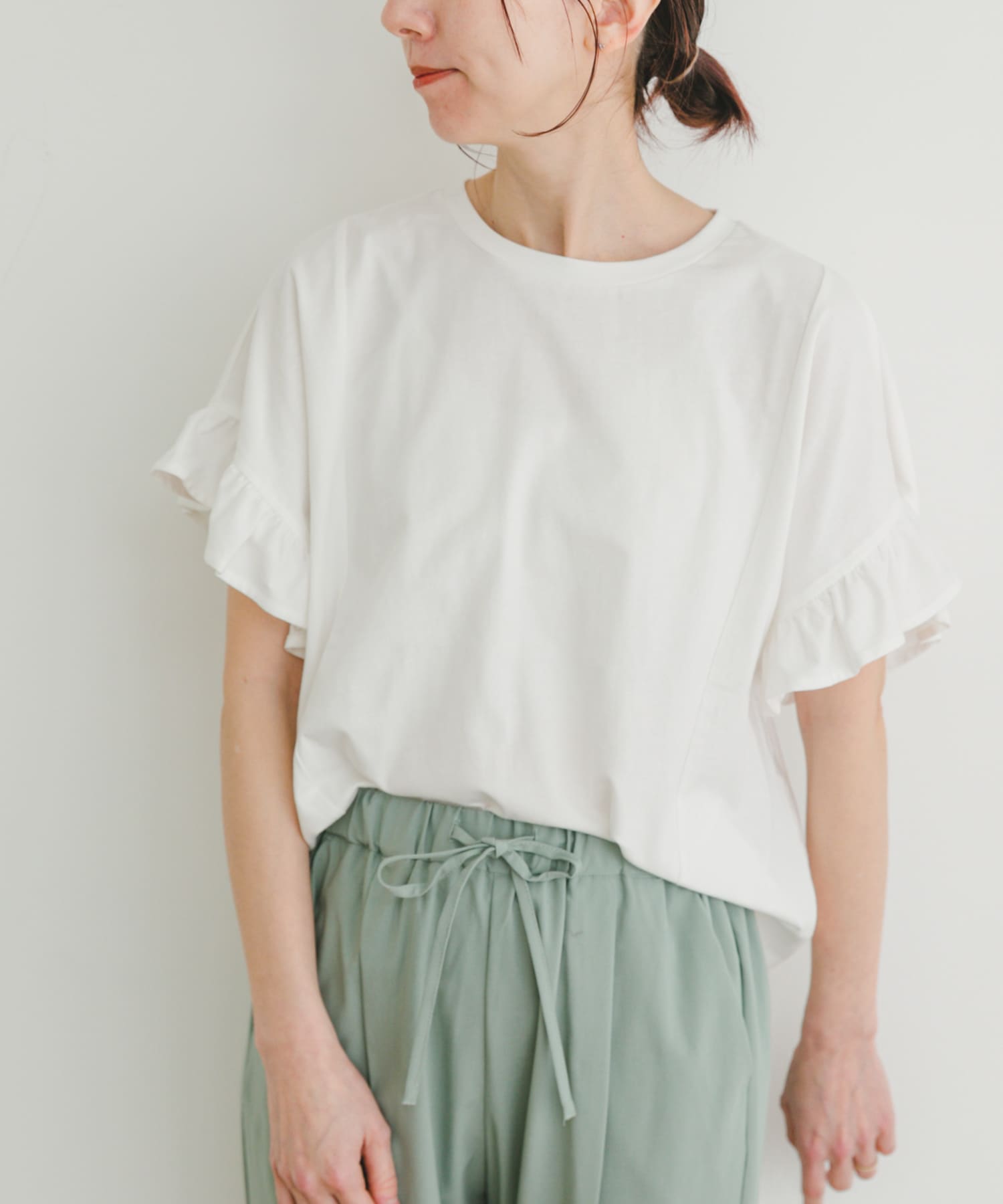 ソデフリルカットソー(FREE WHT): トップス｜URBAN RESEARCH公式
