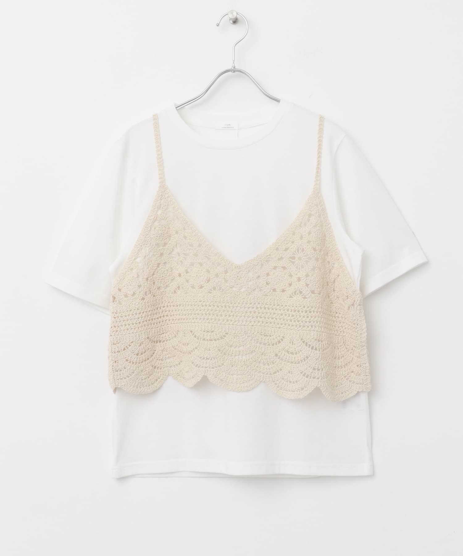 ニットビスチェTシャツセット L.BEG FREE