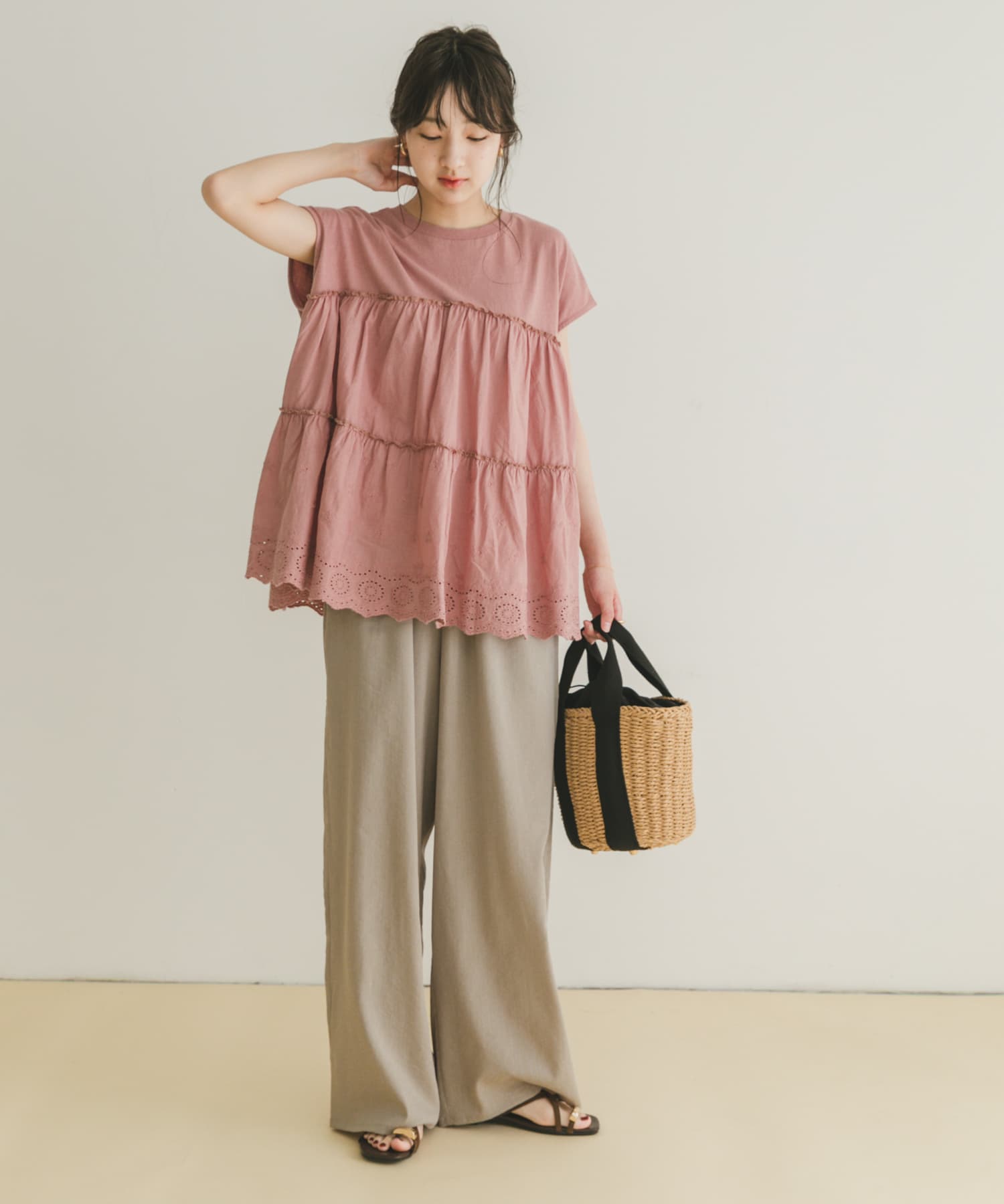 身長：160cm サイズ：FREE