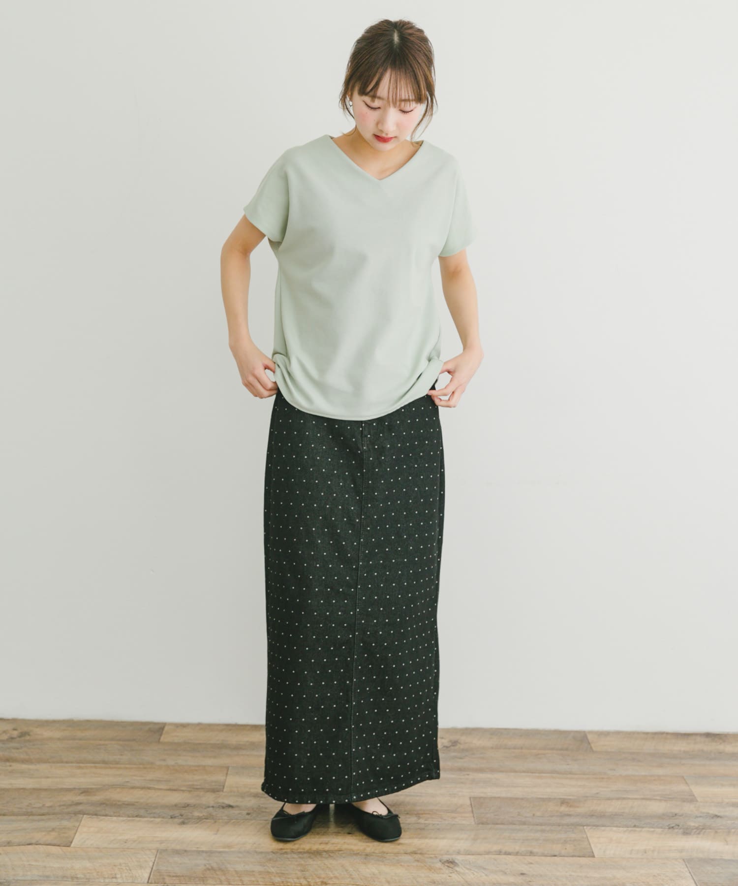 身長：160cm サイズ：FREE