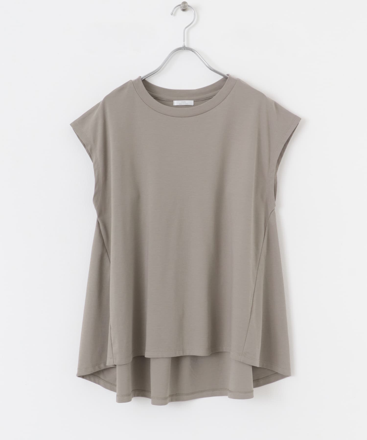 バックティアードフレンチTシャツ L.KHK FREE