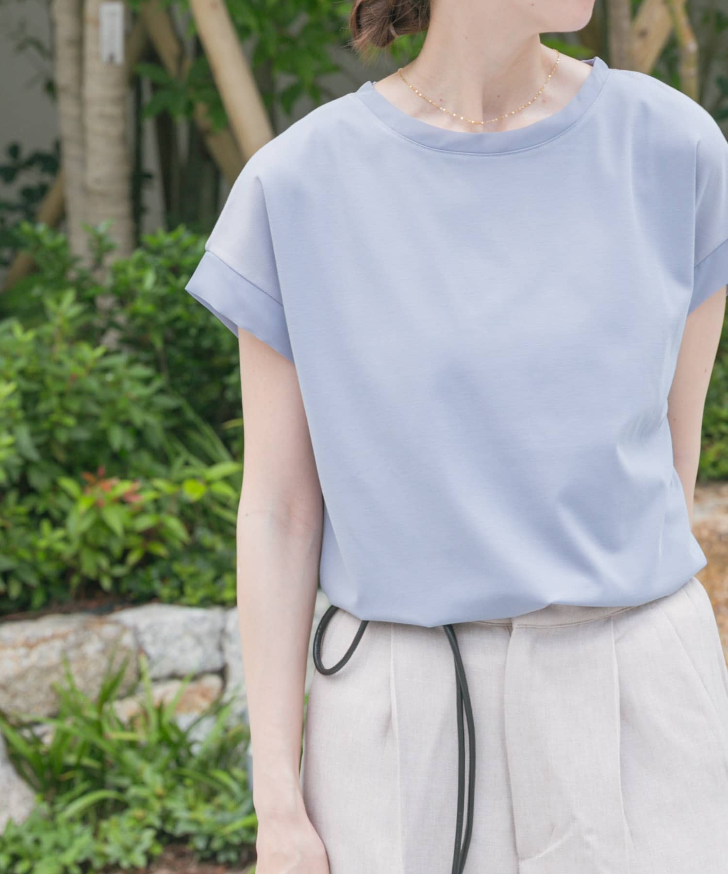 バックタックフレンチプルオーバー