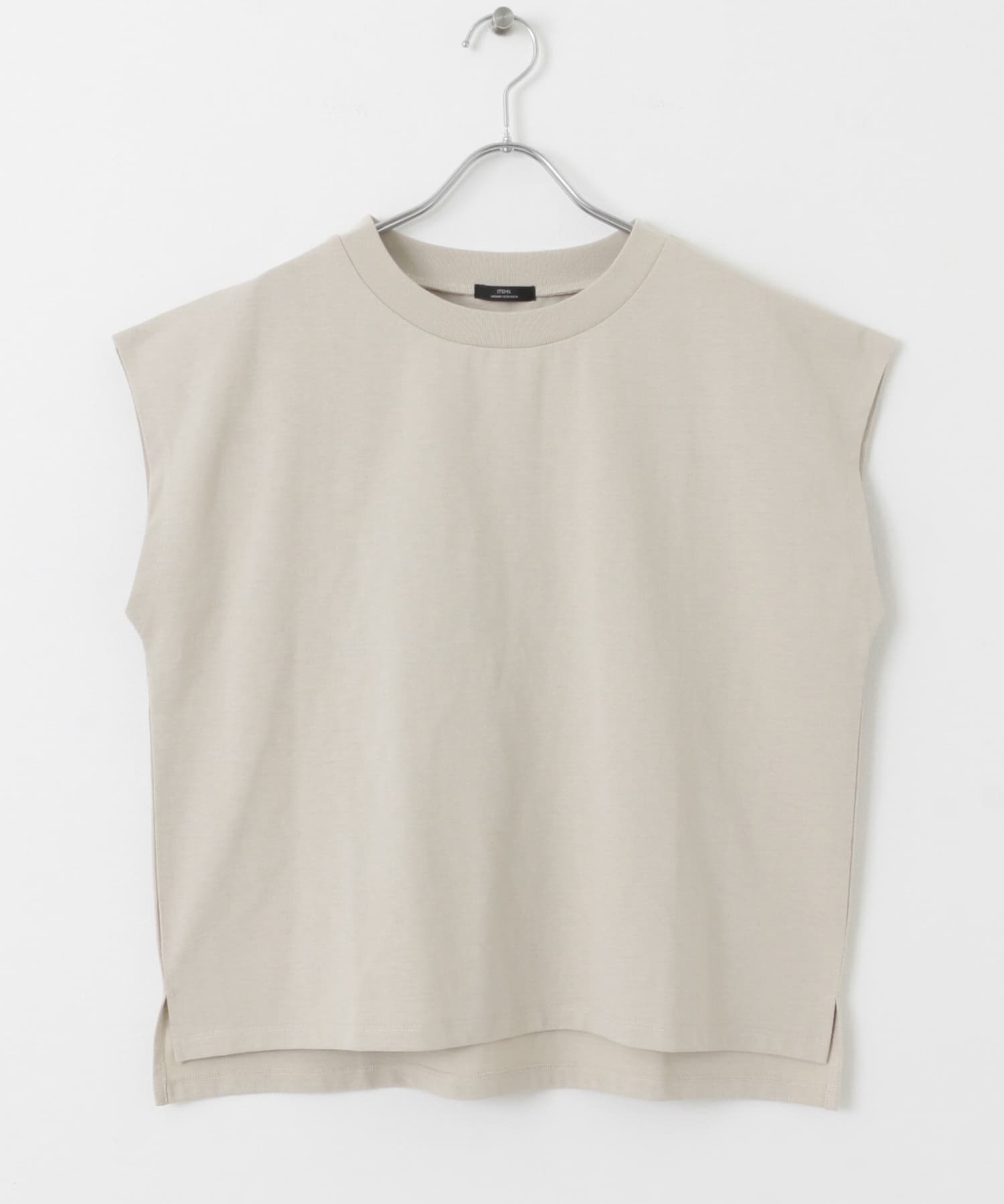 クルーネックノースリTシャツ L.GREGE FREE