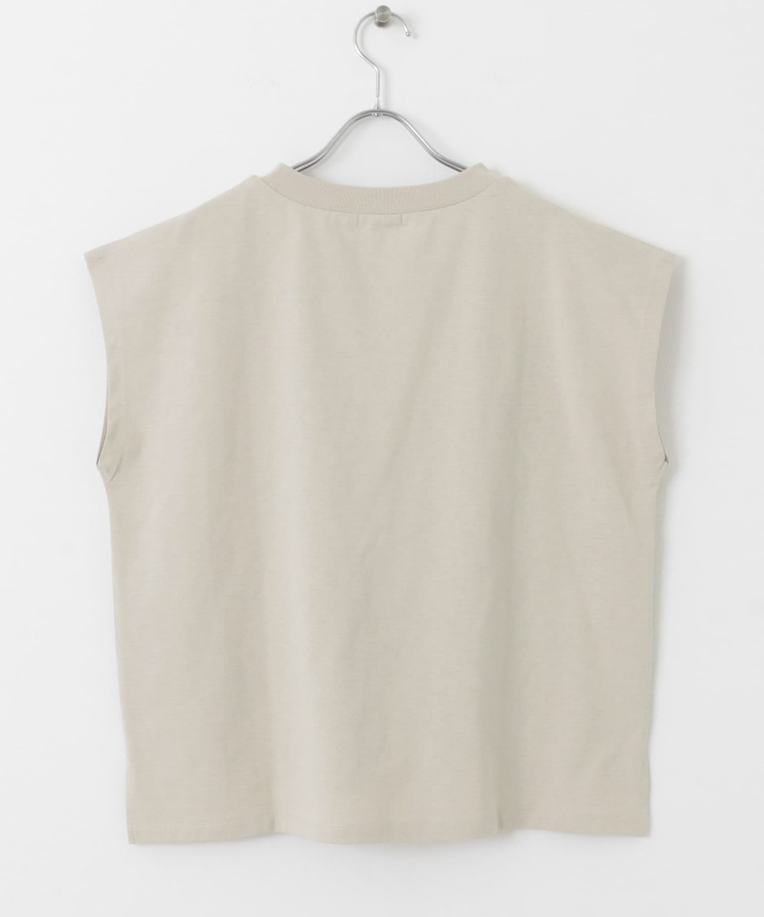 クルーネックノースリTシャツ L.GREGE FREE