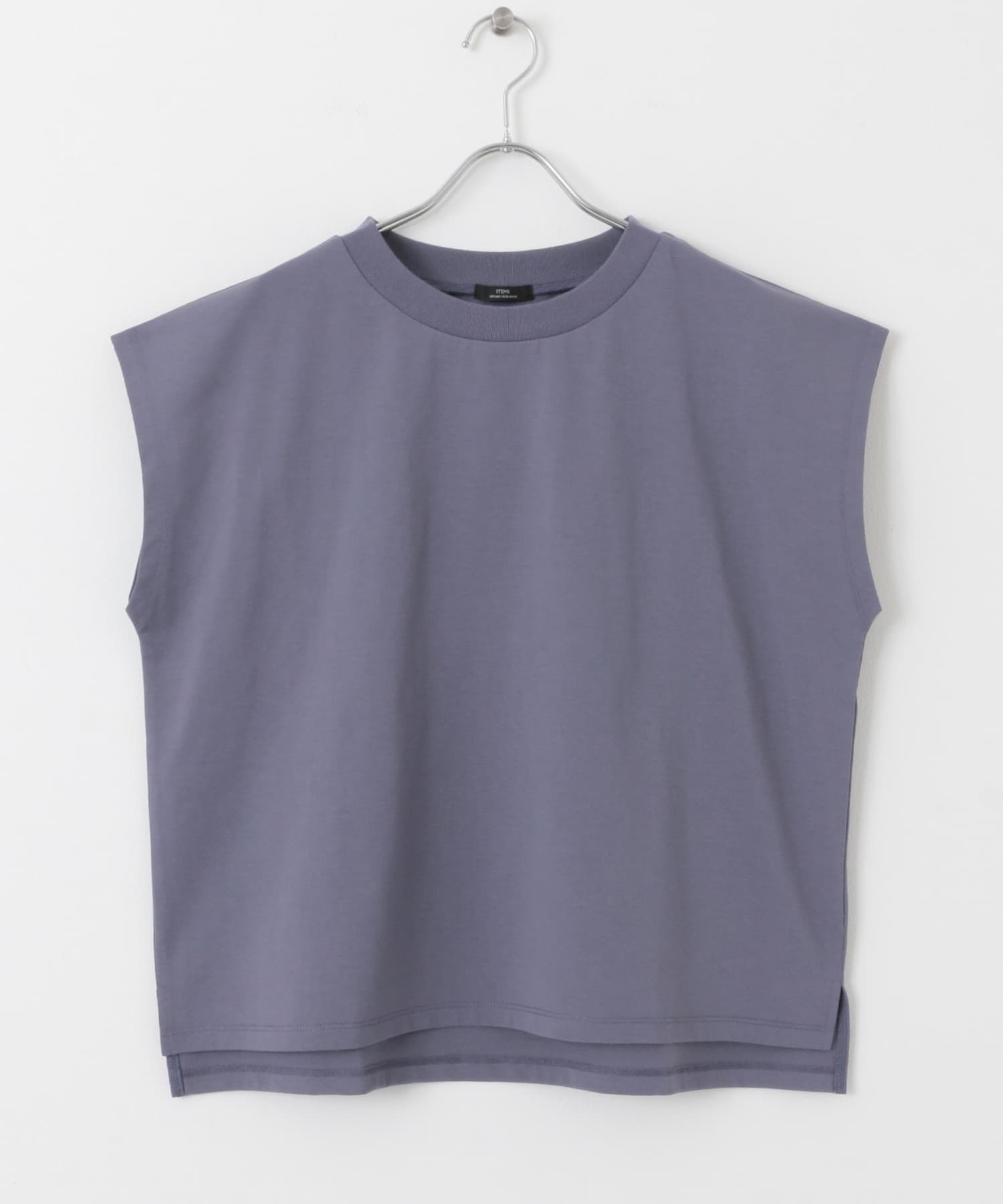 クルーネックノースリTシャツ P.BLU FREE