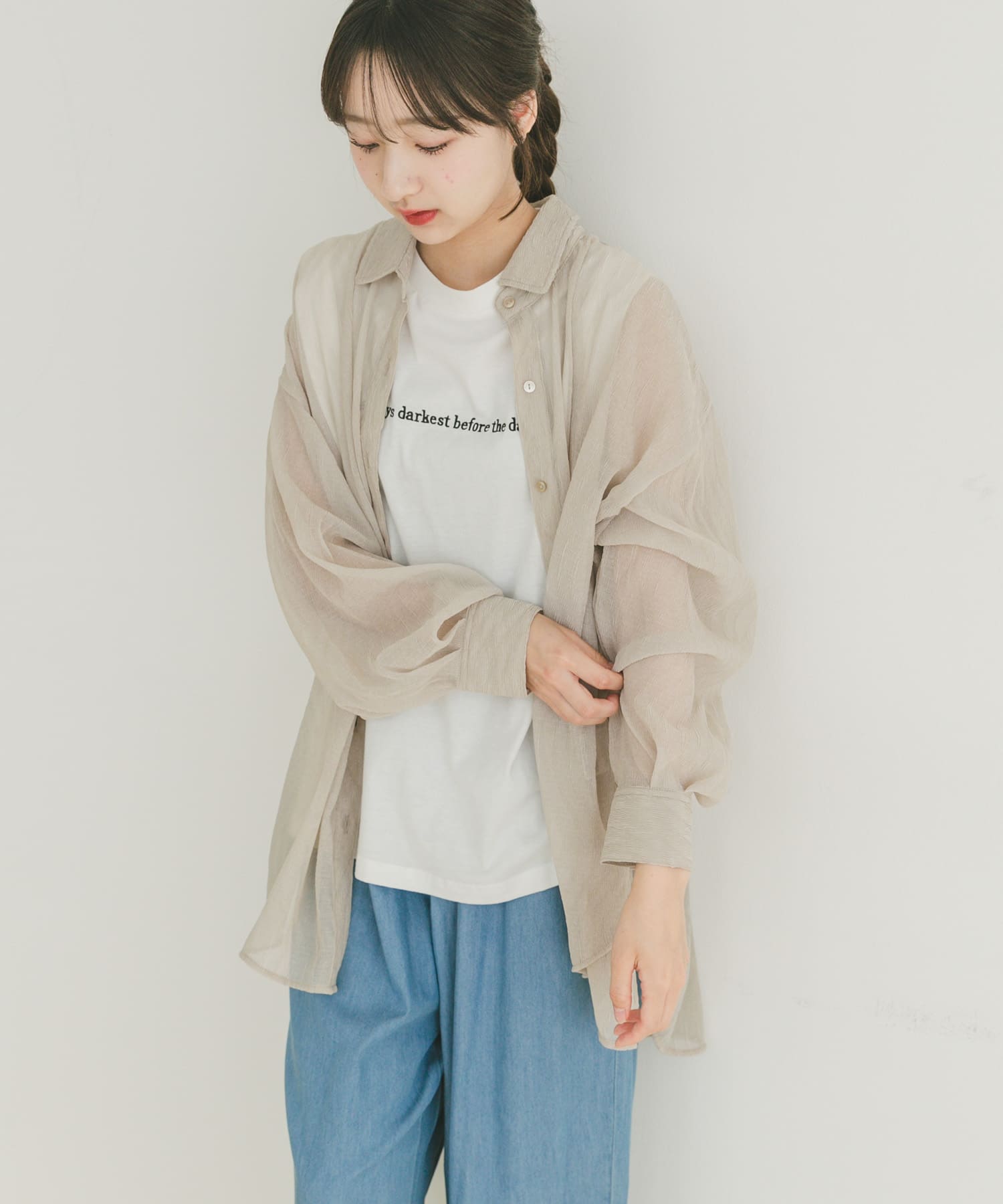 身長：160cm サイズ：FREE