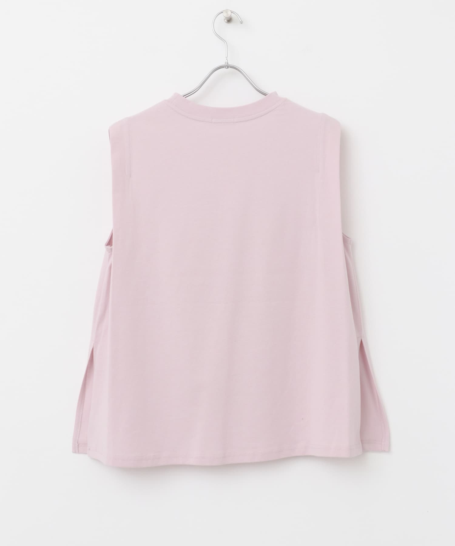 ショルダータックロゴTシャツ L.PNK FREE