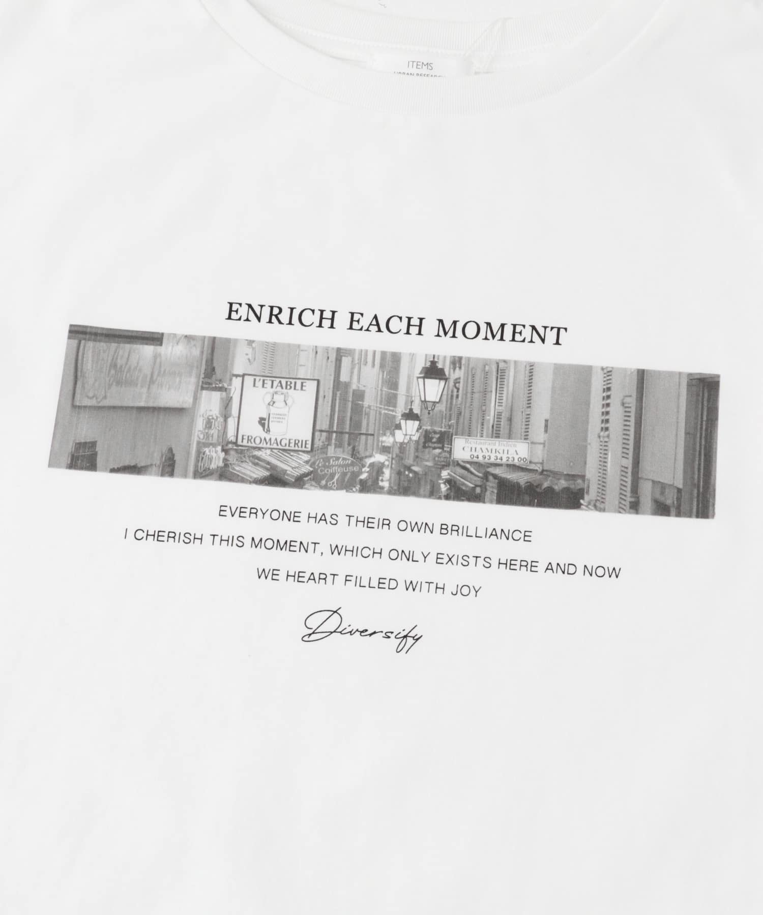 フォトプリントTシャツ WHT1 FREE