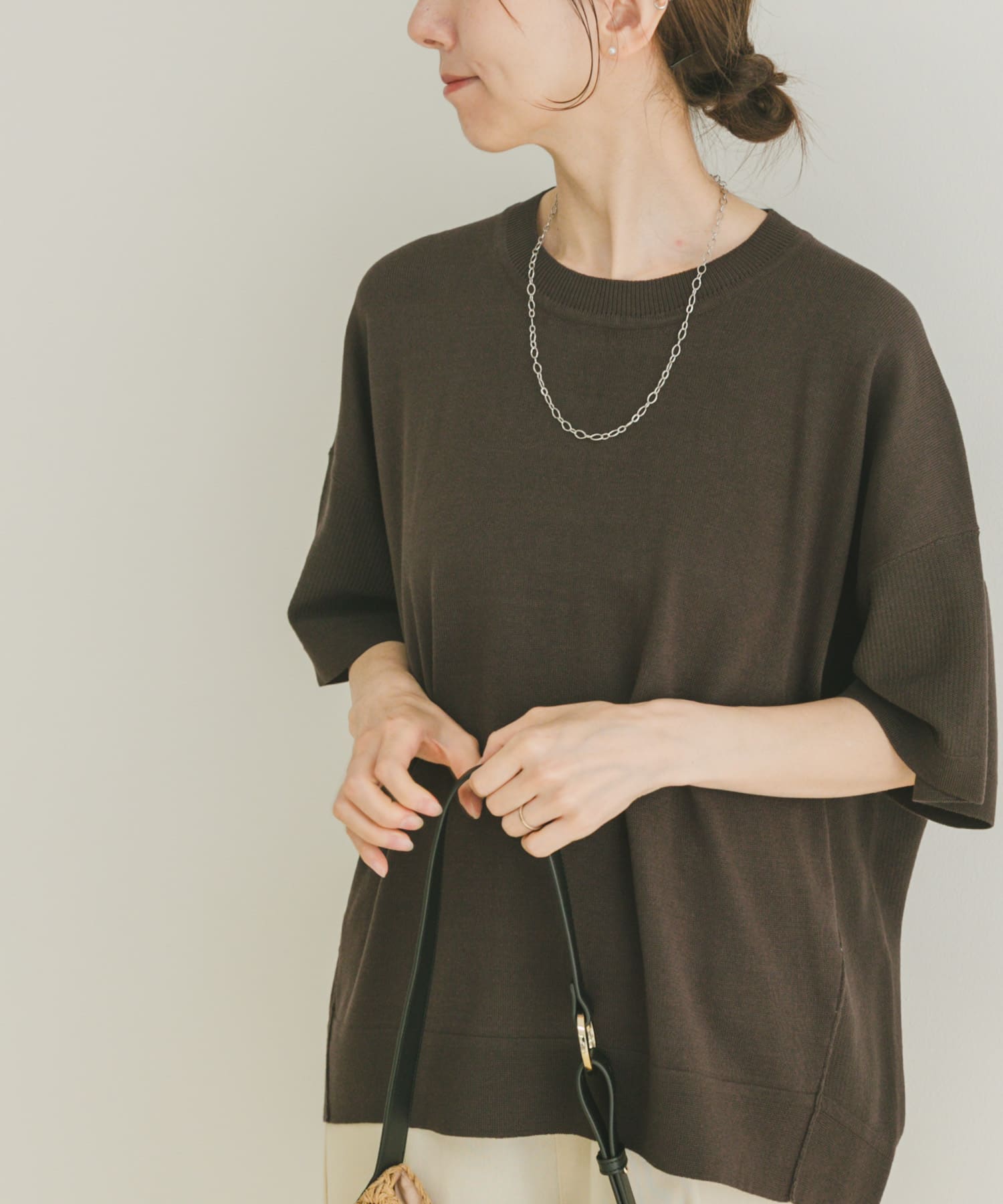 ニットTシャツ