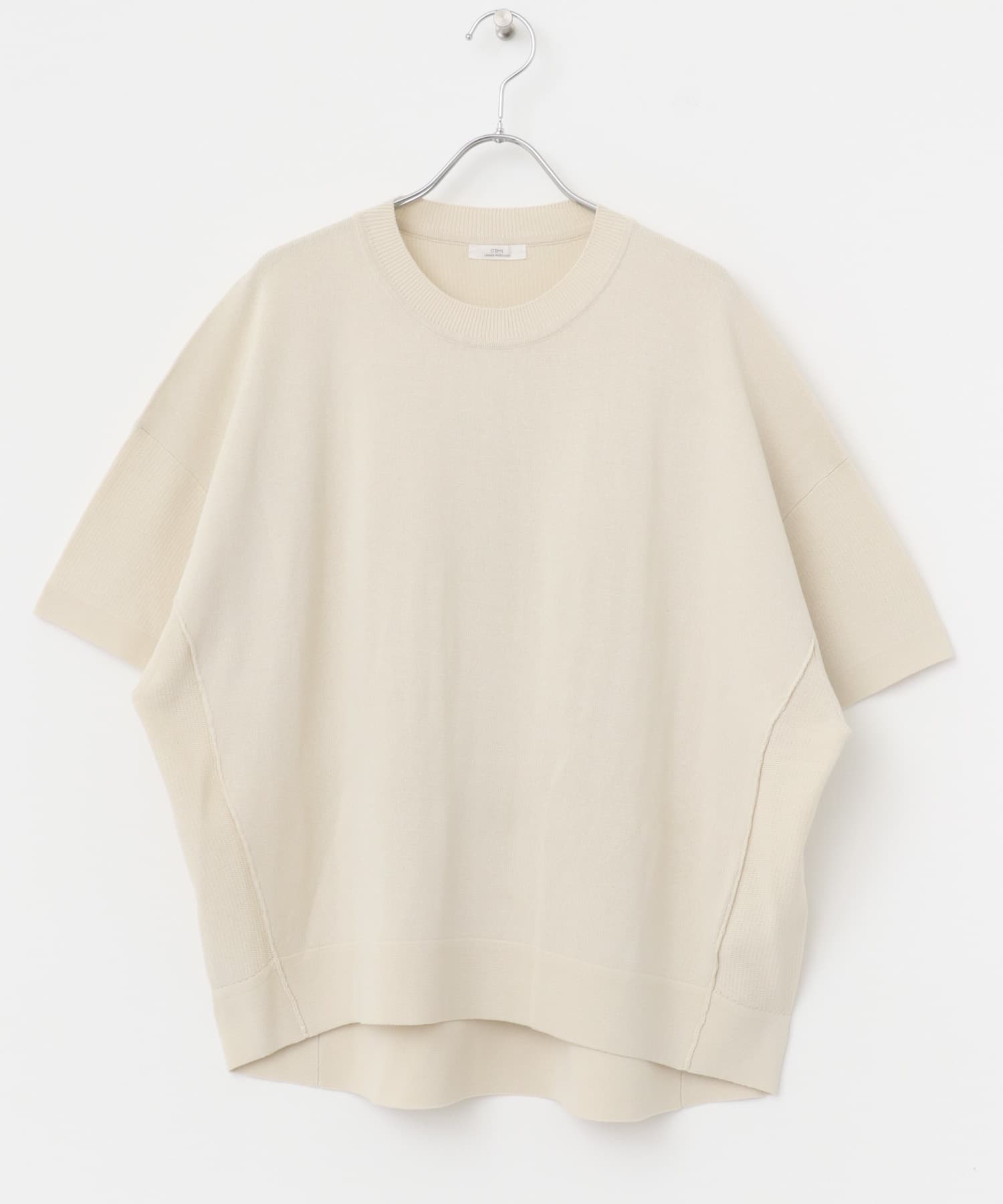 ニットTシャツ OFF FREE