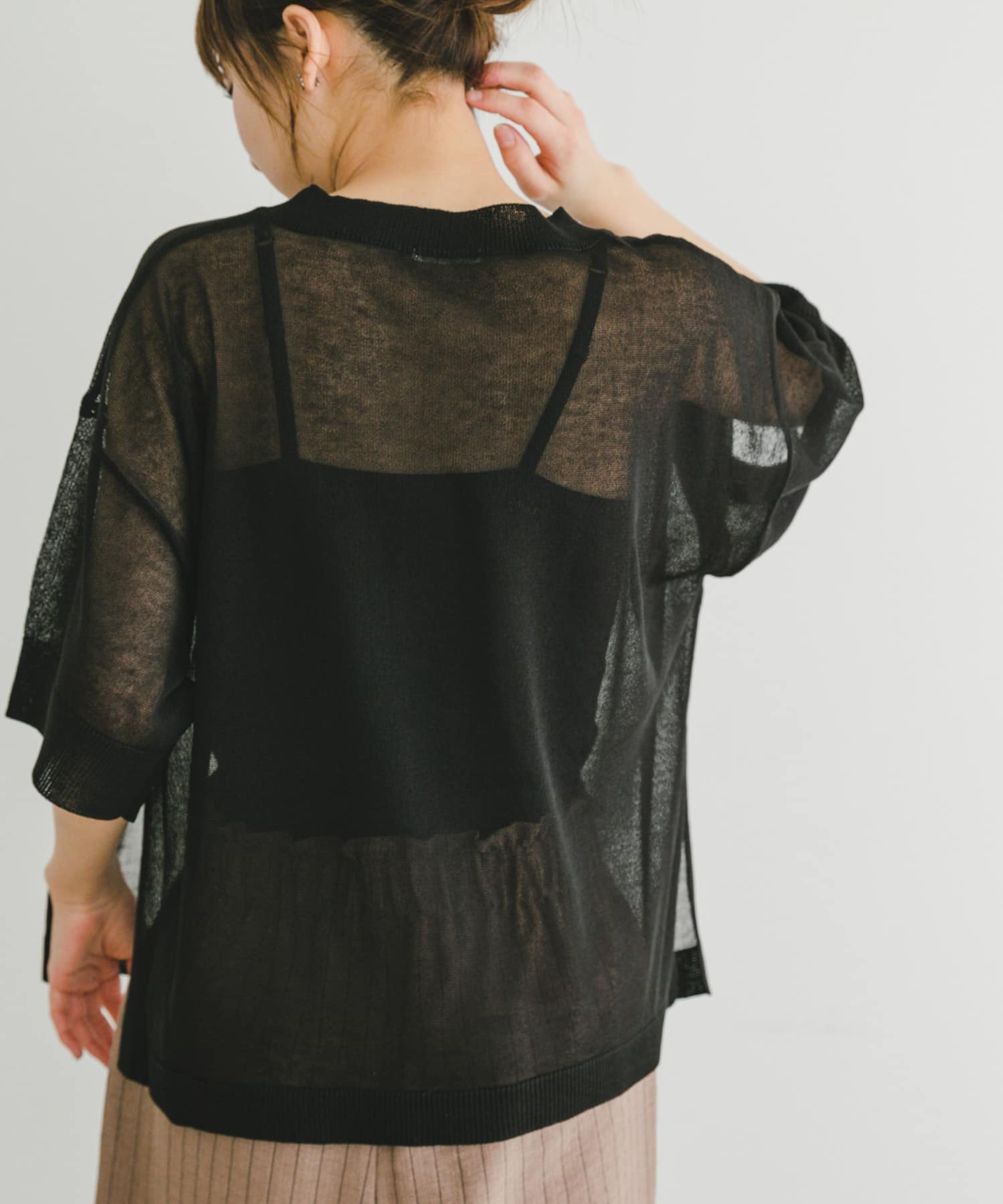 00s GENERAL RESEARCH Vネック プルオーバーシャツ 半袖 d0210676_4.jpg