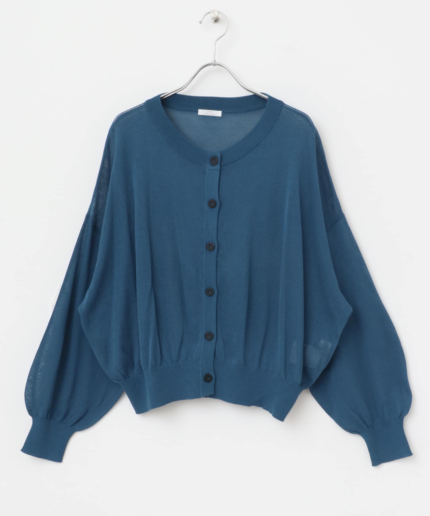 未使用　JILLSTUART　シアークルーネックカーディガン Gymphlex シアー クルーネックカーディガン レディース GY-C0323