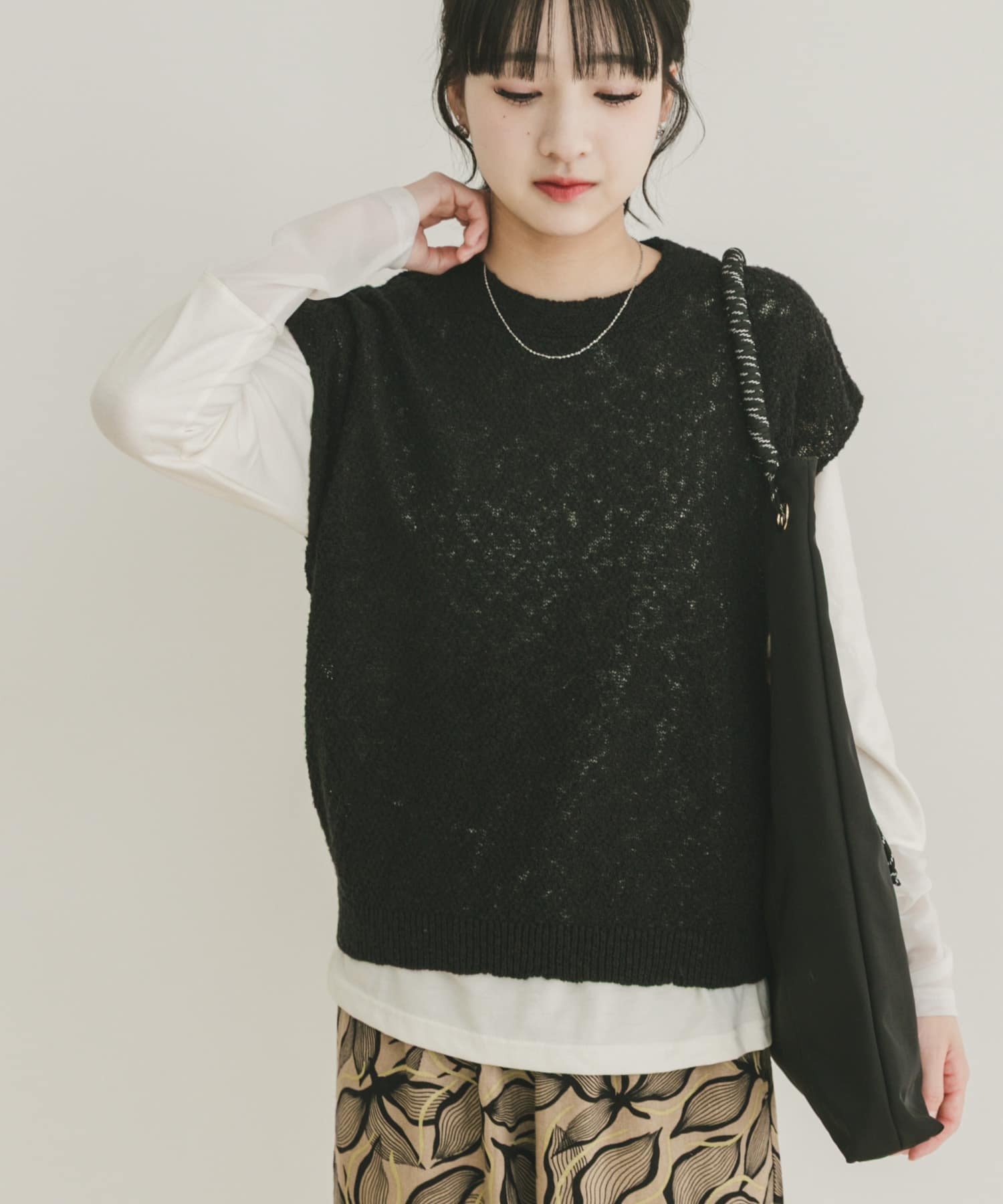身長：160cm サイズ：FREE