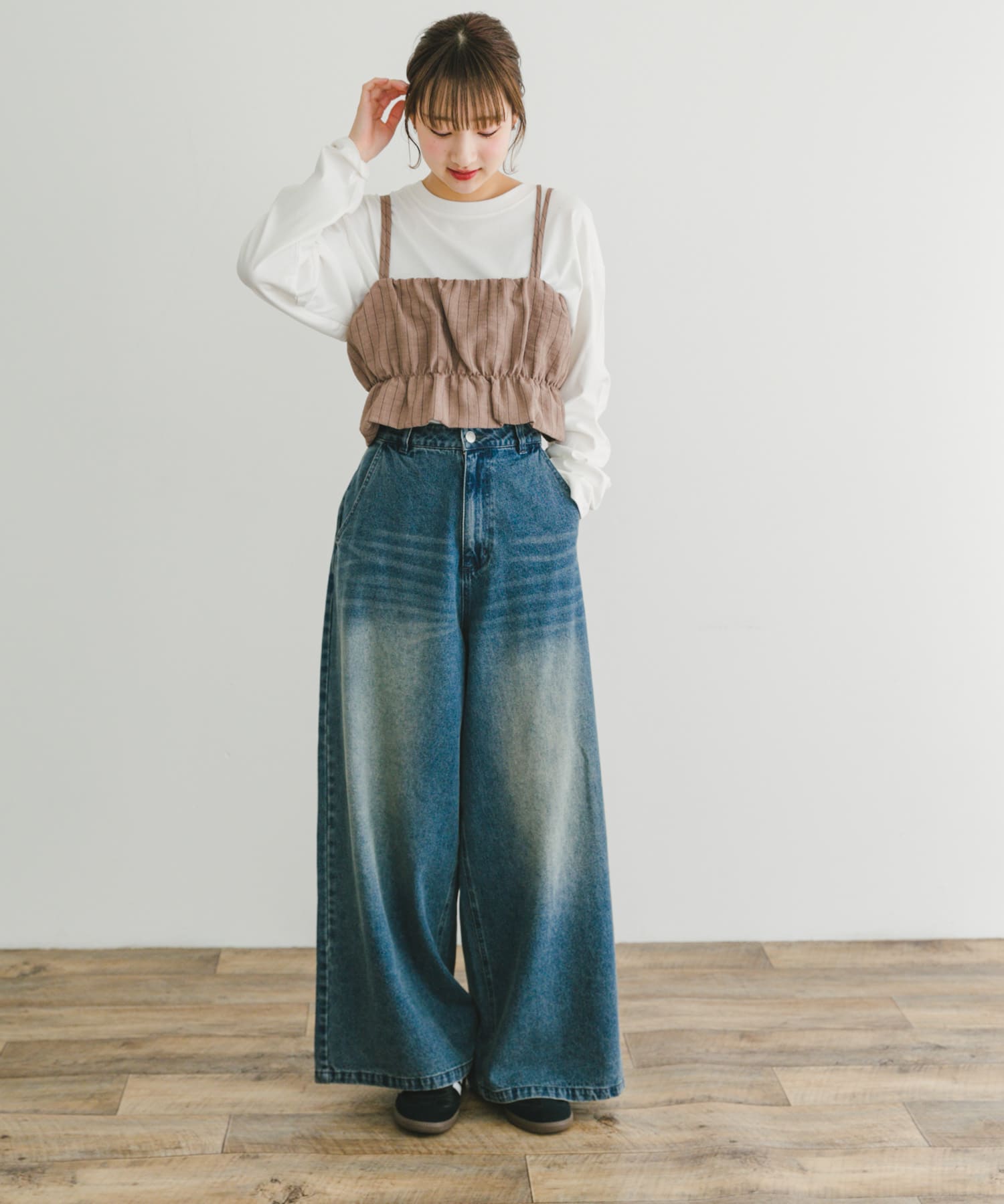 身長：160cm サイズ：FREE