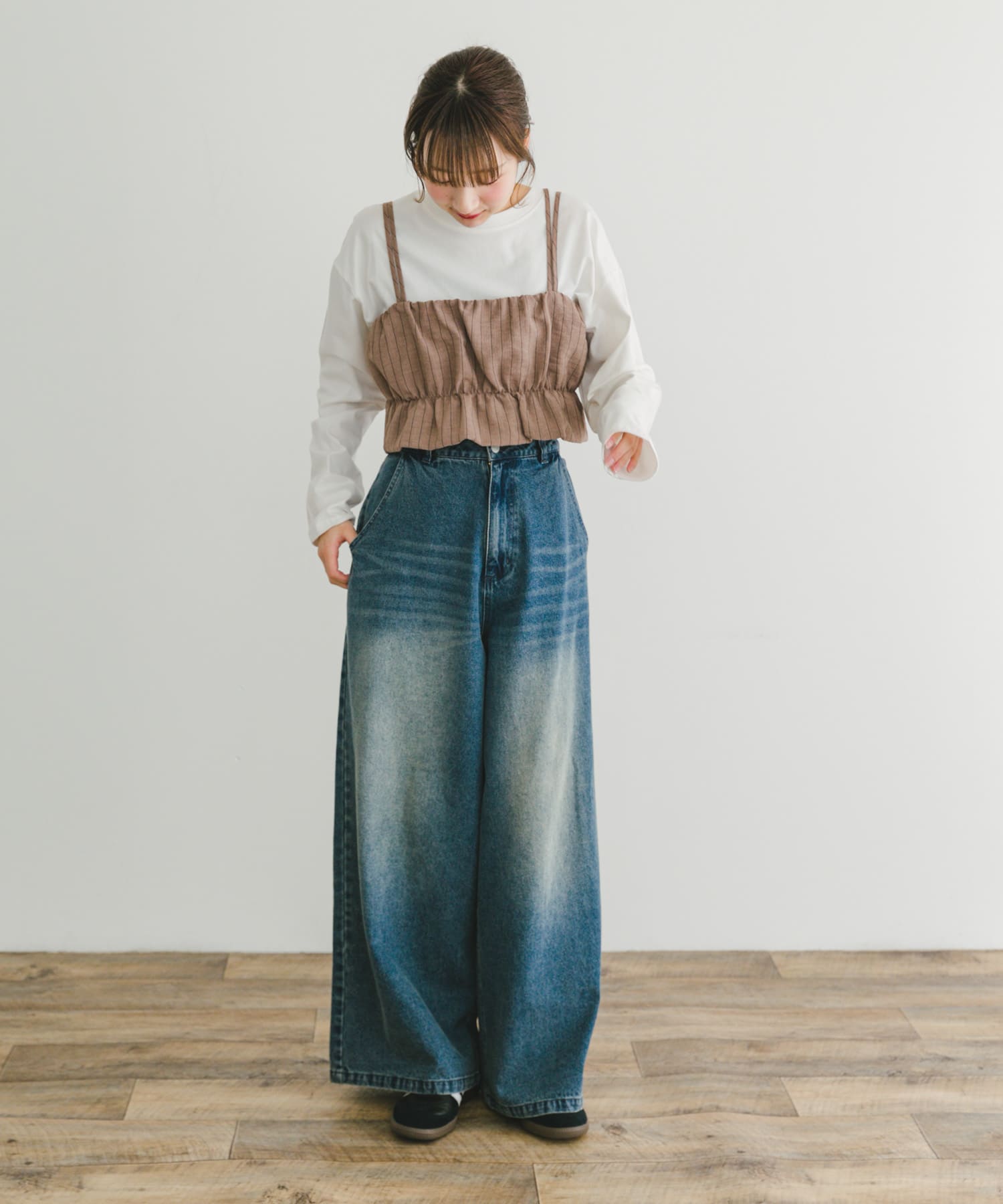 身長：160cm サイズ：FREE
