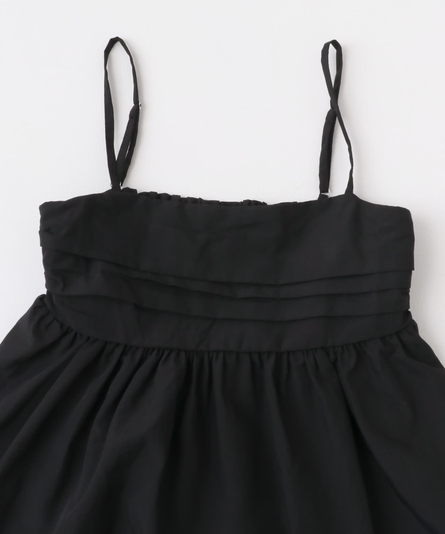 キャミソール×ボレロセット BLK FREE