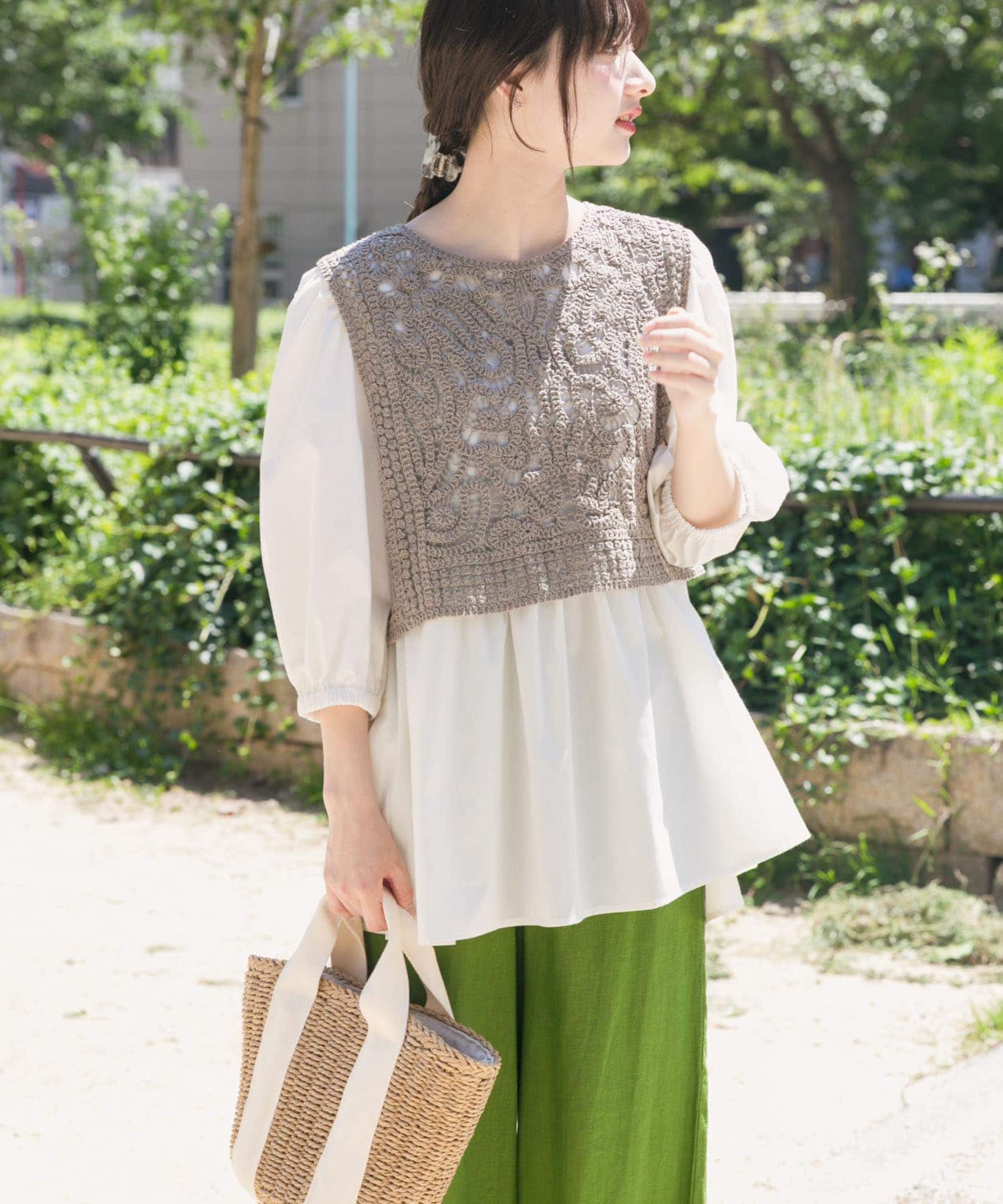 【極美品】UNDERCOVER シャツ 長袖 レース ドッキング チュニック M 楽天市場】バンドカラーシャツ / 公式 CUBE SUGAR ヘリンボーン